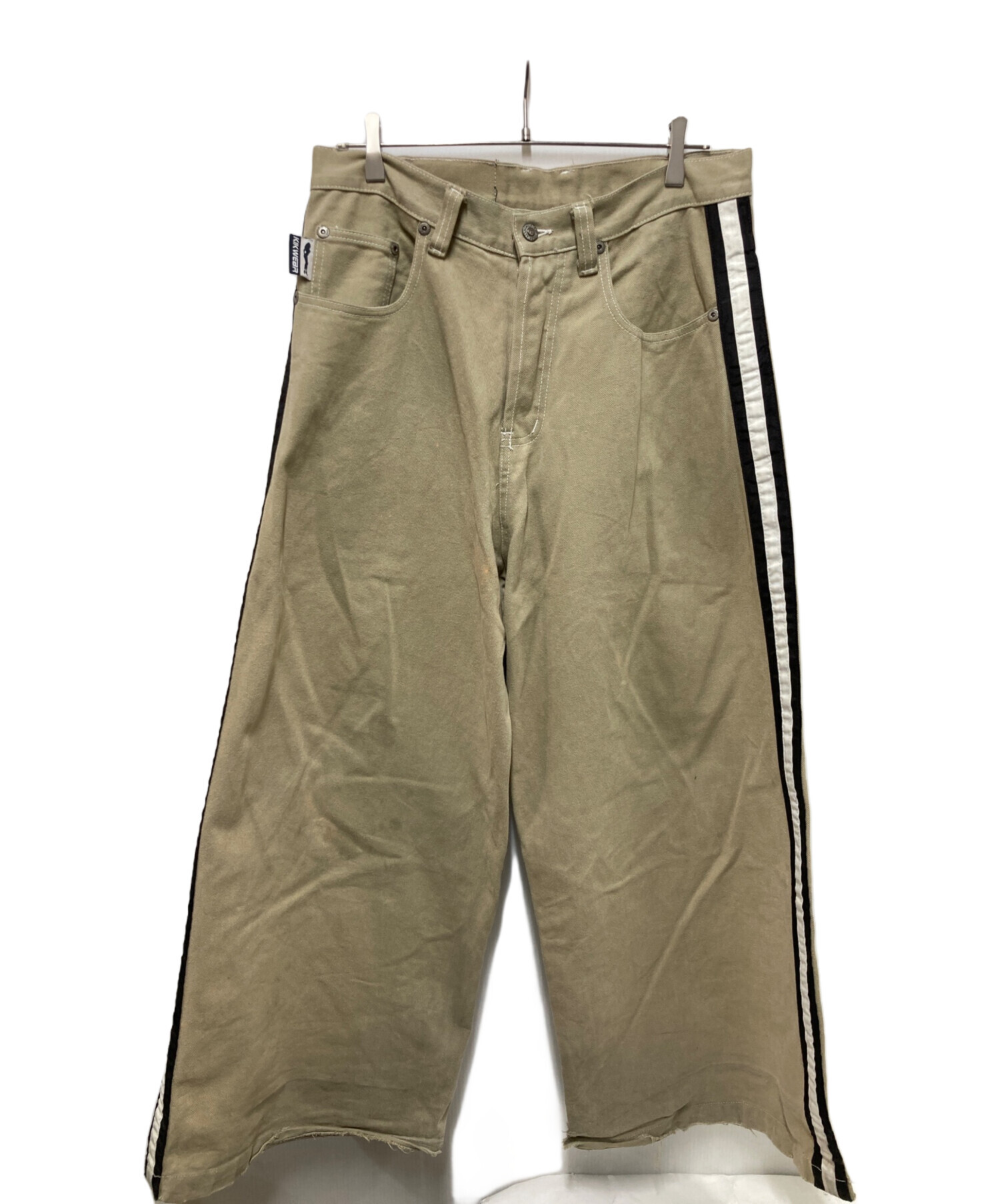 中古・古着通販】KIK WEAR (キックウェアー) バギーパンツ ベージュ
