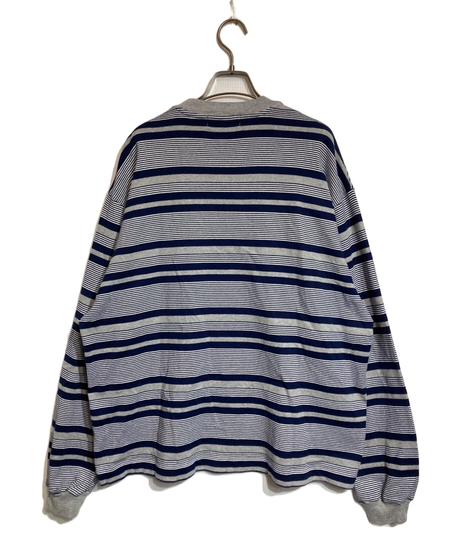 中古・古着通販】everyone (エブリワン) border long sleeve tee