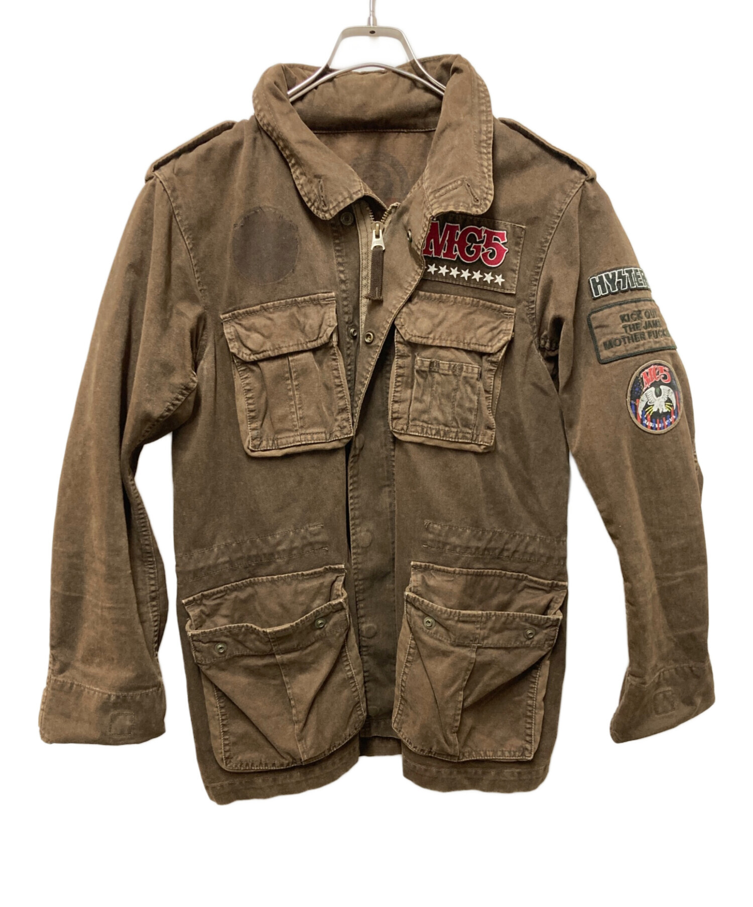 HYSTERIC GLAMOUR ワッペン付オーバーサイズ M-65ジャケット 中古・古着通販】Hysteric Glamour (ヒステリックグラマー) M-65タイプ