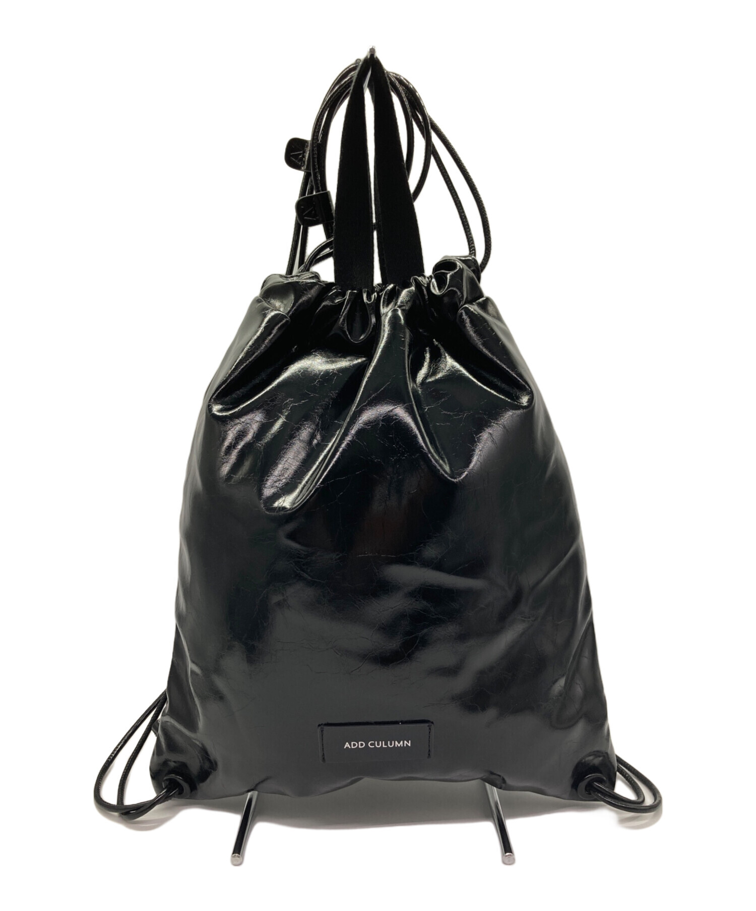 中古・古着通販】ADD CULUMN (アドカラム) フェイクレザーナップサック