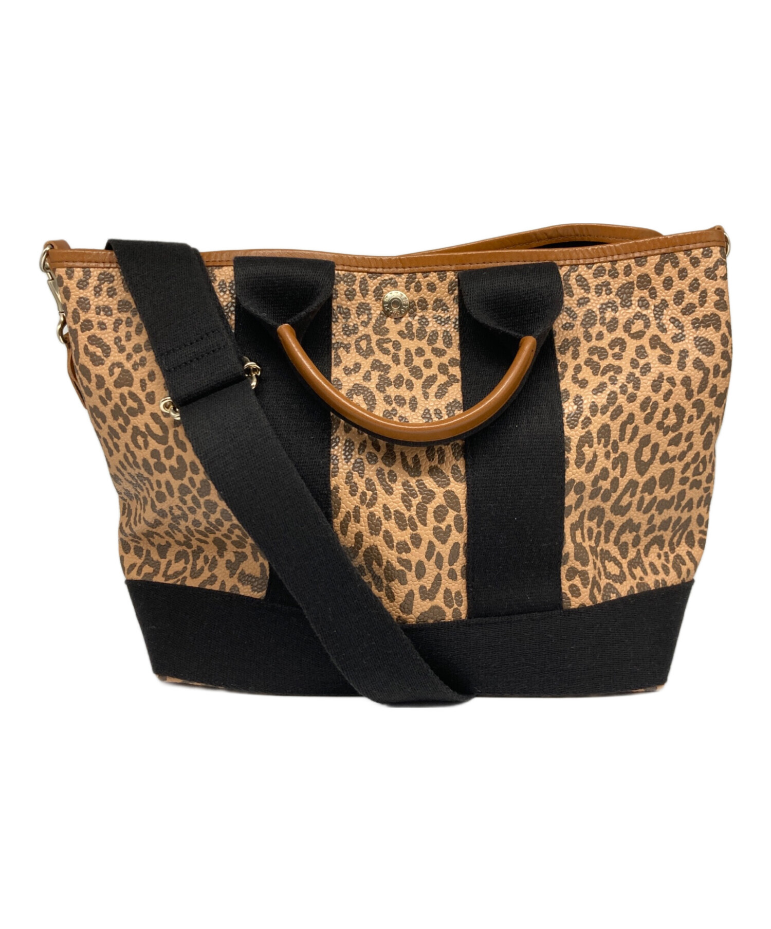 中古・古着通販】Breath TOPKAPI (ブレストプカピ) レオパード柄トート