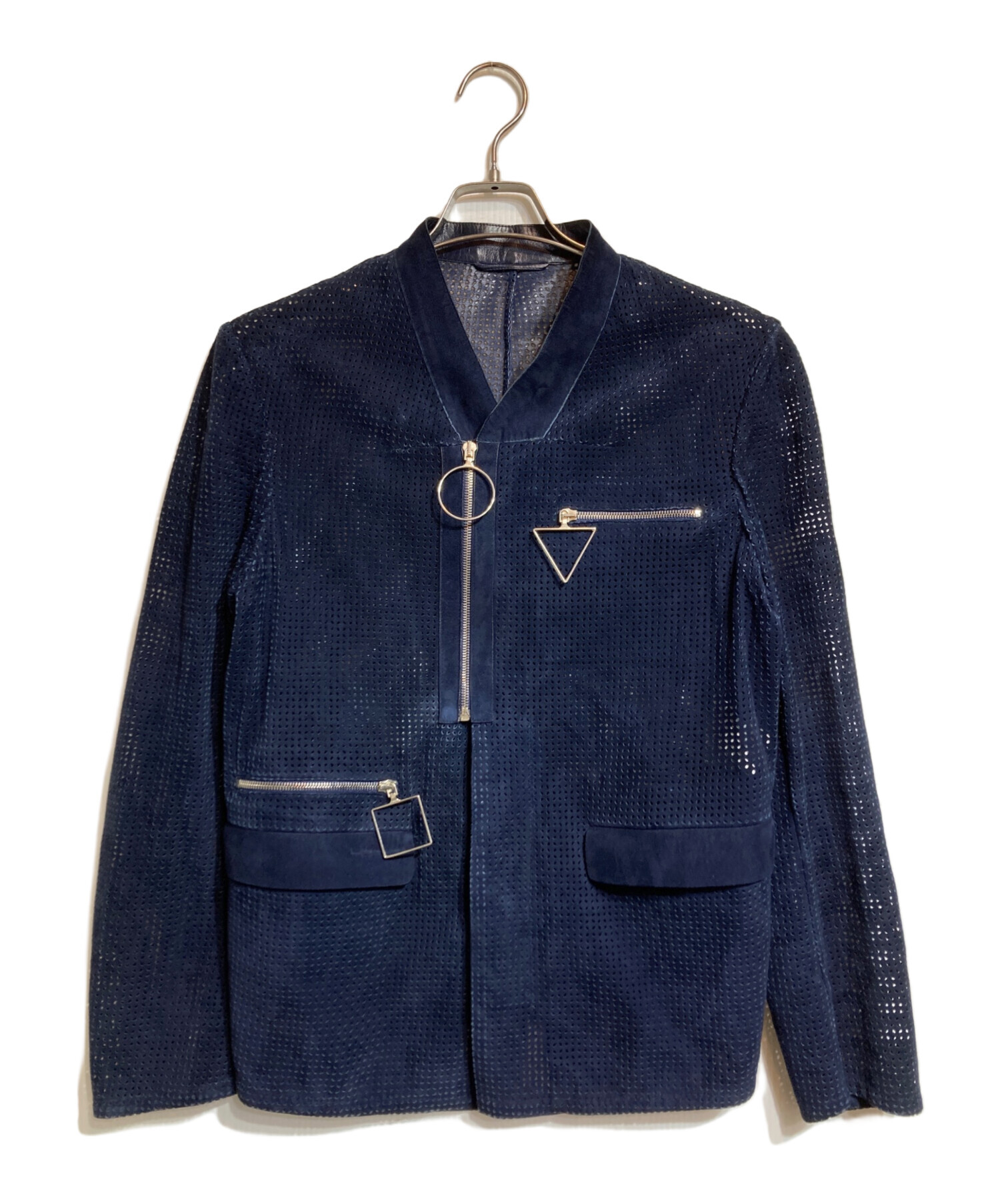中古・古着通販】JIL SANDER (ジルサンダー) ラムレザーパンチング 