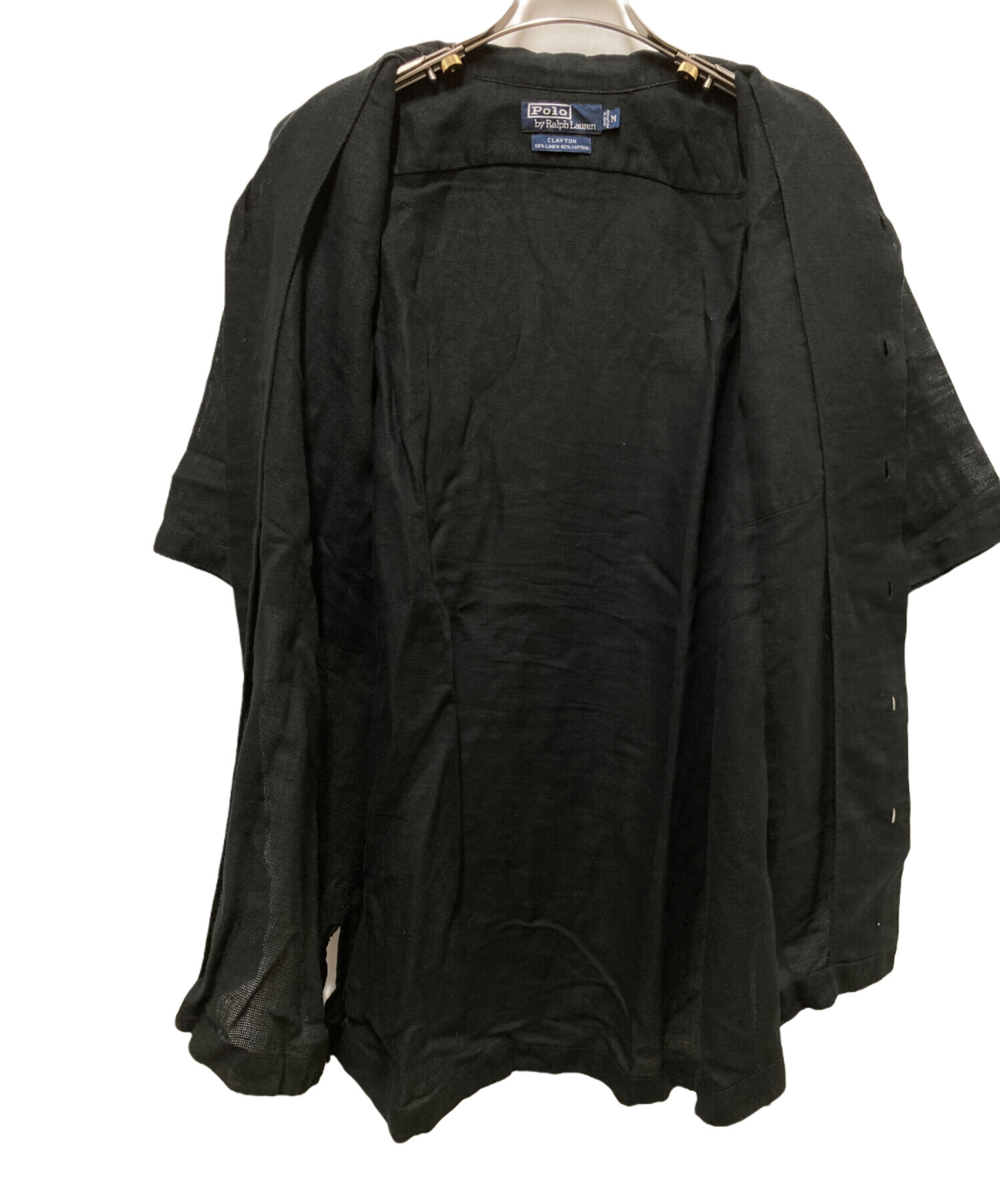 極美品 ポロラルフローレン 現行 オープンカラー リネンシャツ M 希少 極美品 ポロラルフローレン 現行 オープンカラー リネンシャツ M 希少