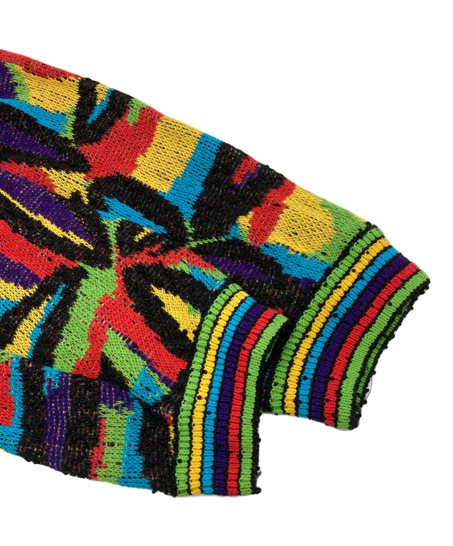 中古・古着通販】missoni (ミッソーニ) 3Dニットカーディガン マルチ