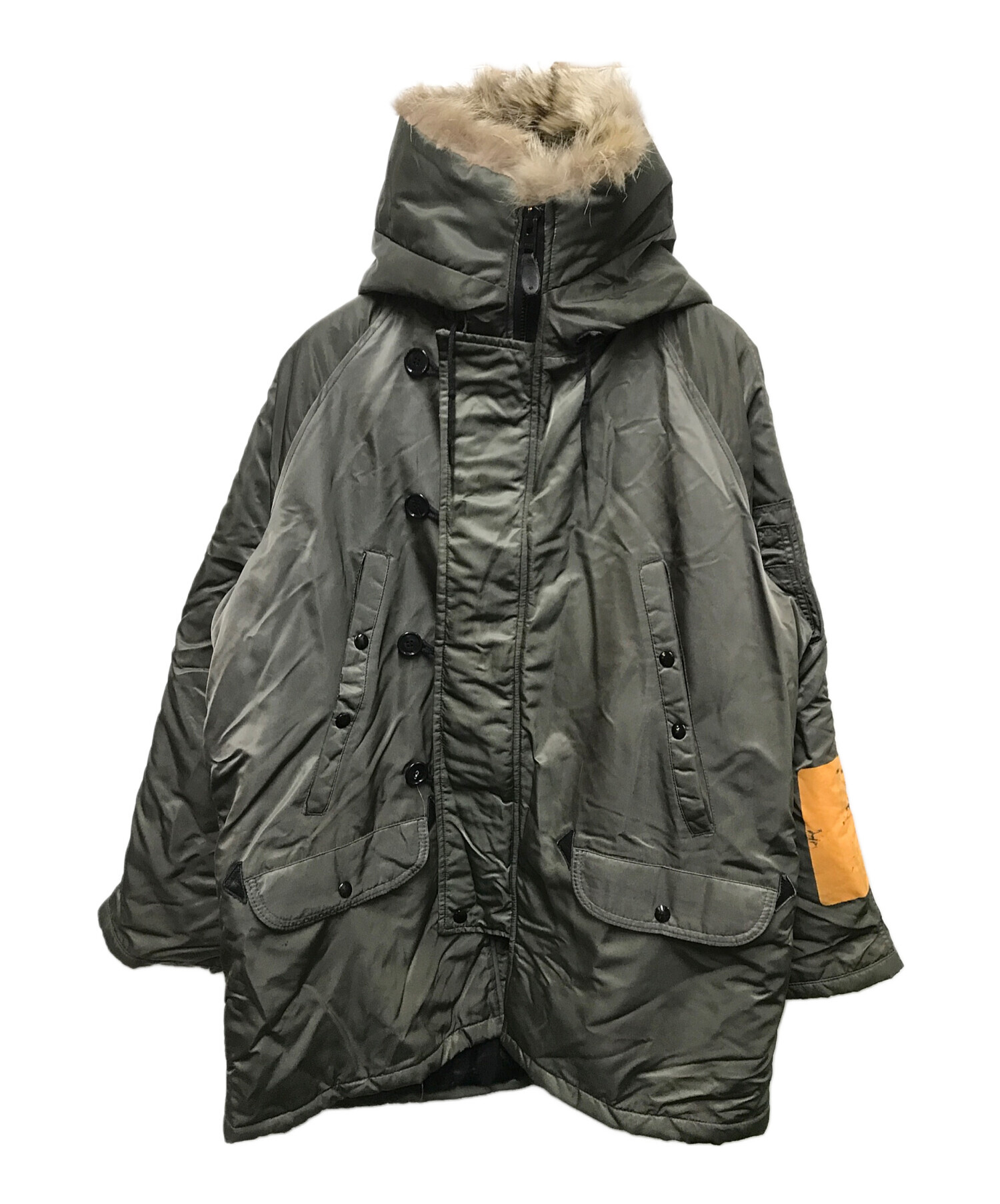 【美品】SPIEWAK N-3Bフライトジャケット 【アメリカ製】サイズ32 中古・古着通販】SPIEWAK (スピワック) N-3Bフライトジャケット カーキ