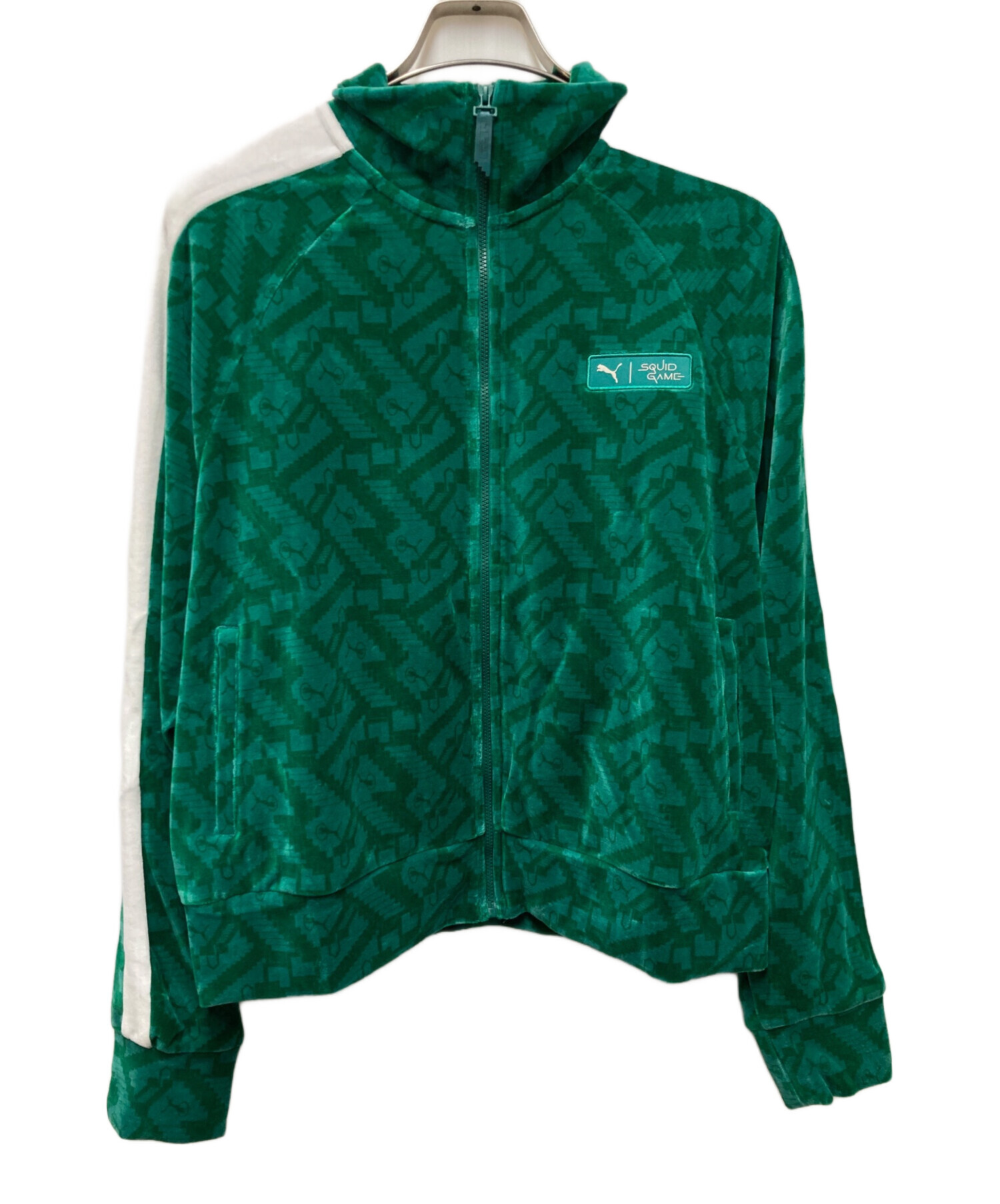 中古・古着通販】PUMA (プーマ) トラックジャケット グリーン サイズ:L