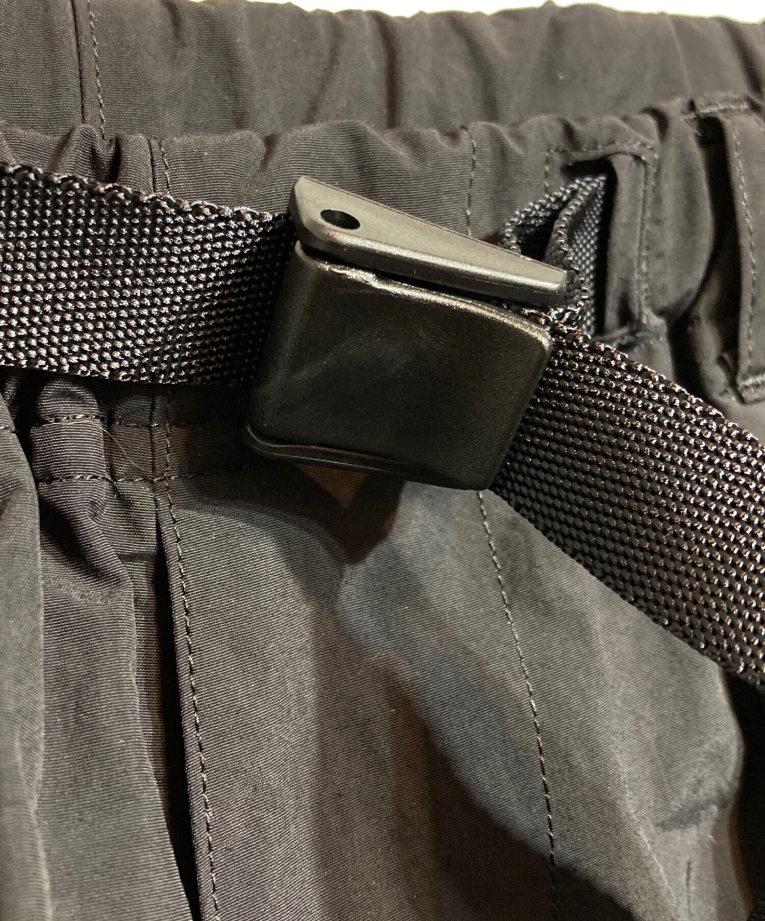 中古・古着通販】ENNOY (エンノイ) NYLON EASY SHORTS ブラック サイズ