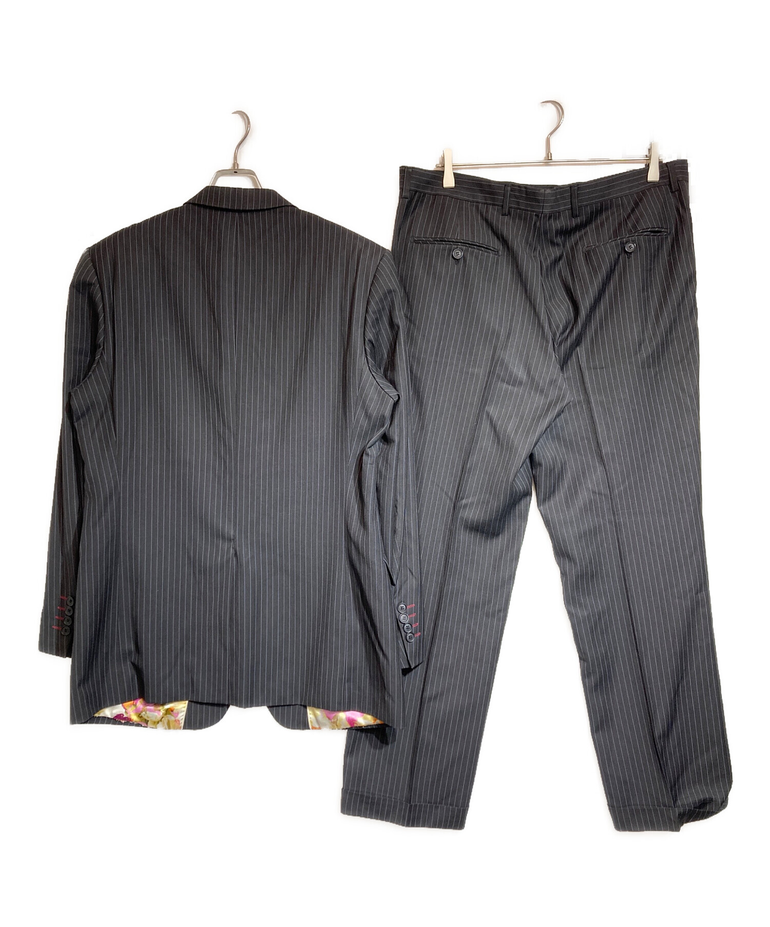中古・古着通販】PAUL SMITH (ポールスミス) 裏地花柄ストライプ