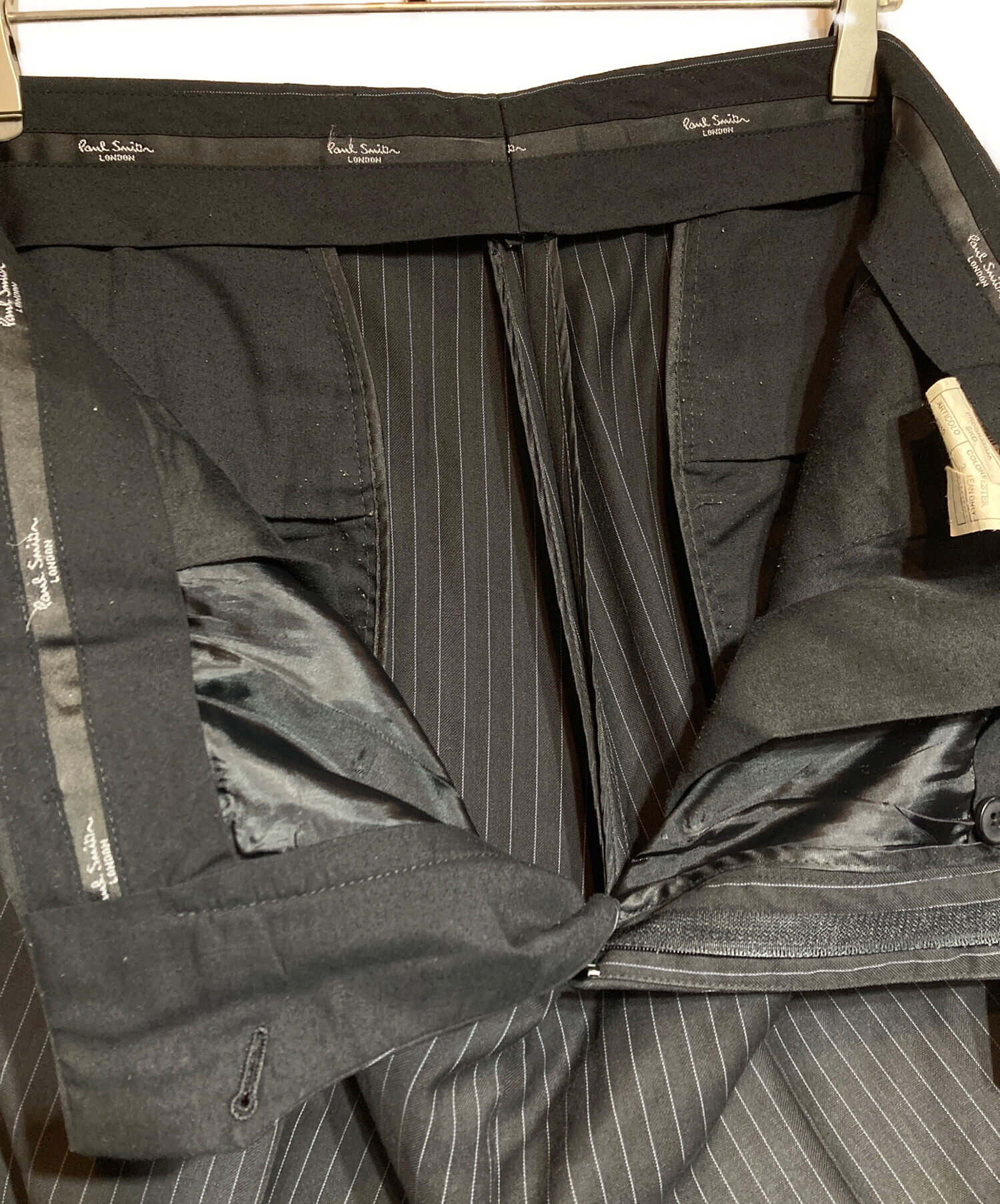 Lサイズ★ポールスミスコレクション スーツ セットアップ 花柄 ストライプ Paul Smith ポールスミス ストライプ 花柄 セットアップ スーツ ポール