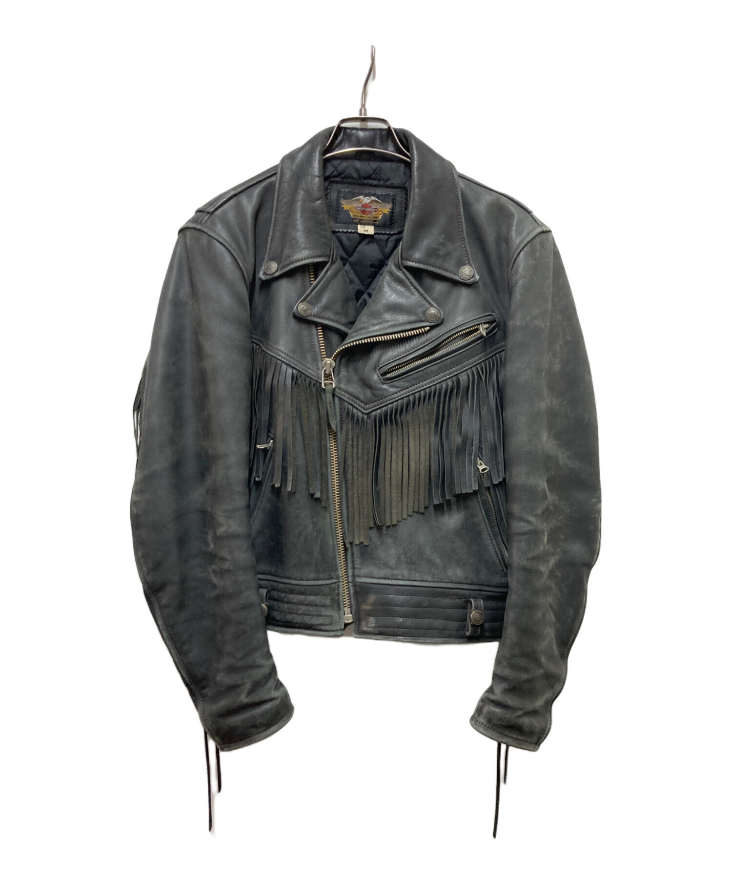 中古・古着通販】HARLEY-DAVIDSON (ハーレーダビッドソン) レザー 