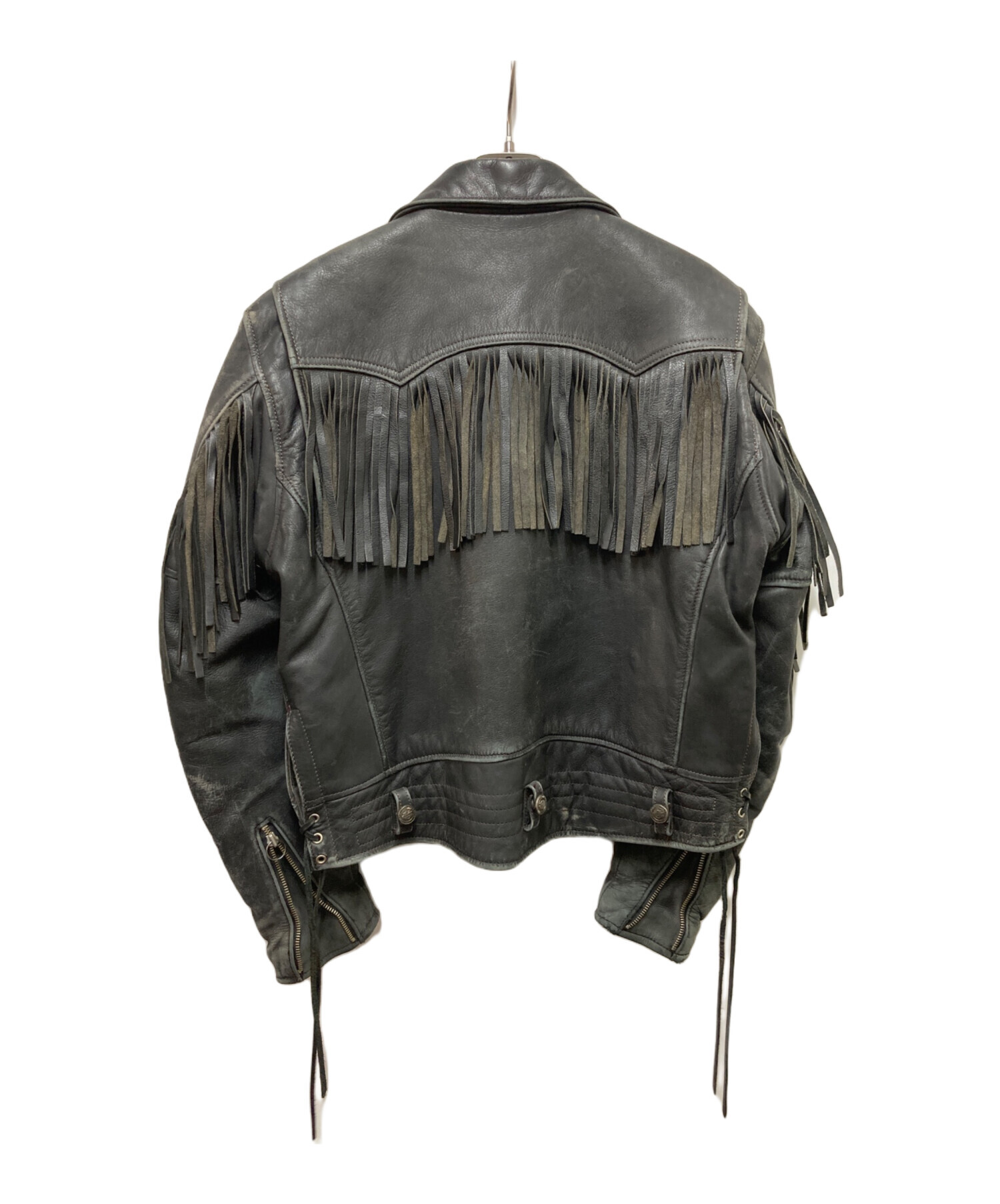中古・古着通販】HARLEY-DAVIDSON (ハーレーダビッドソン) レザー 