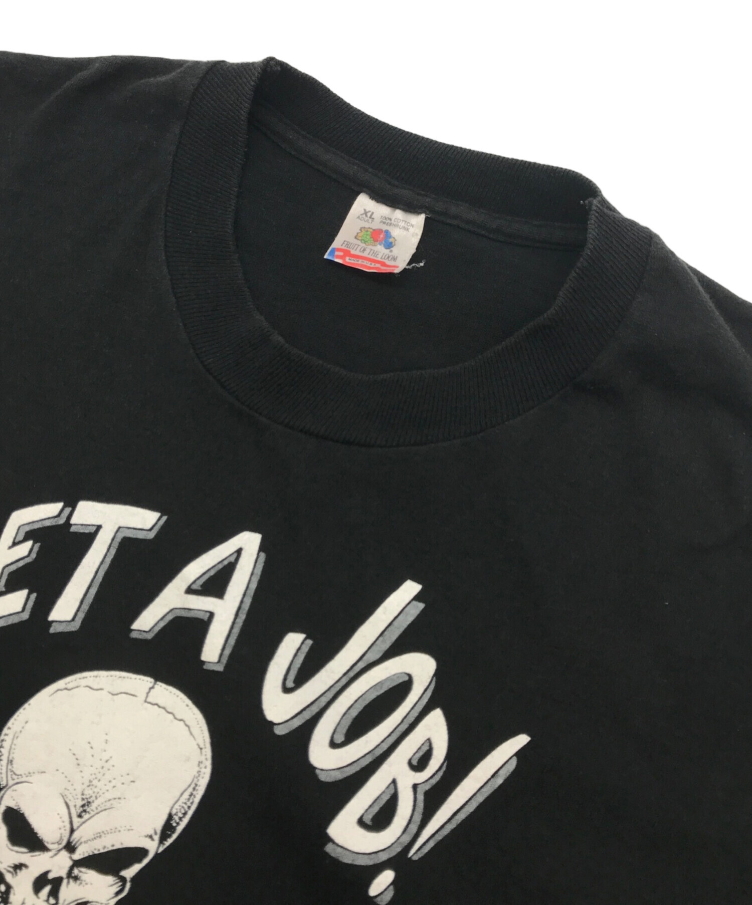 SIR REAL FASHION VICTIM スカルTシャツ XL Fashion Victim × Vintage Vintage 90s Skull Sir Real Fashion Victim