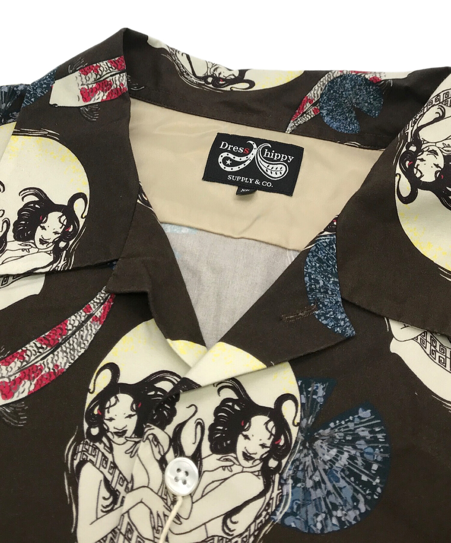 中古・古着通販】DRESS HIPPY (ドレスヒッピー) FACE TWO SKULL L/S