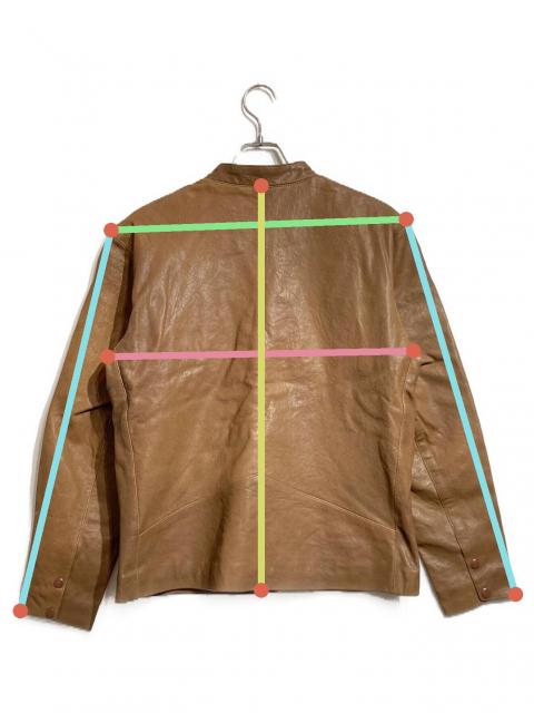 中古・古着通販】AT-DIRTY (アットダーティ) DH-RIDERS LEATHER JACKET