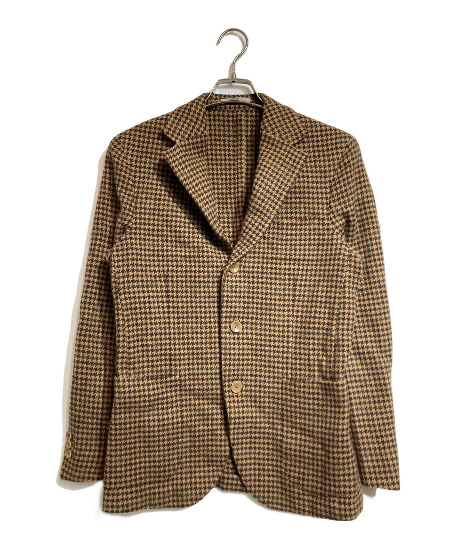 中古・古着通販】BOGLIOLI (ボリオリ) 千鳥柄テーラードジャケット