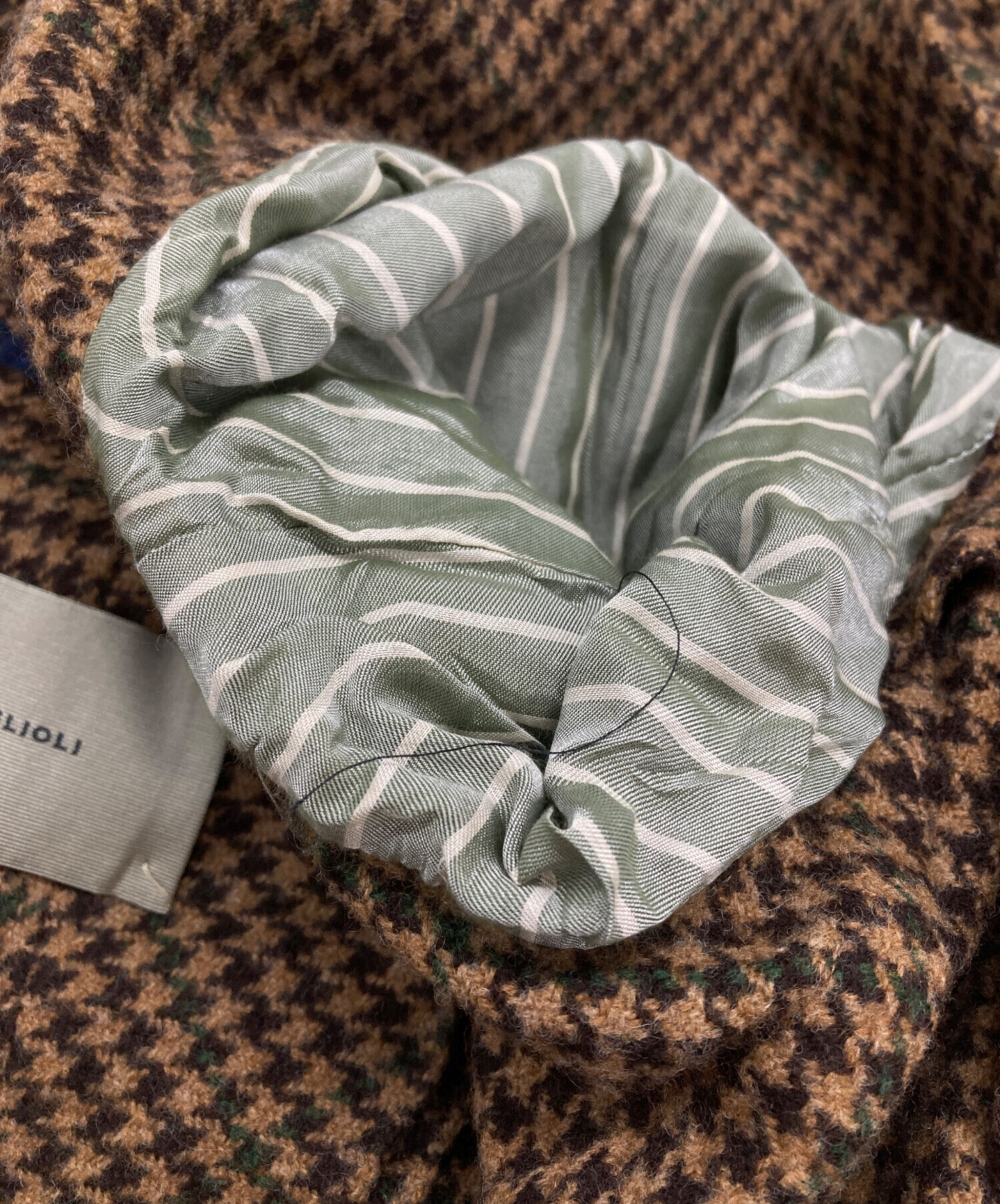 中古・古着通販】BOGLIOLI (ボリオリ) 千鳥柄テーラードジャケット