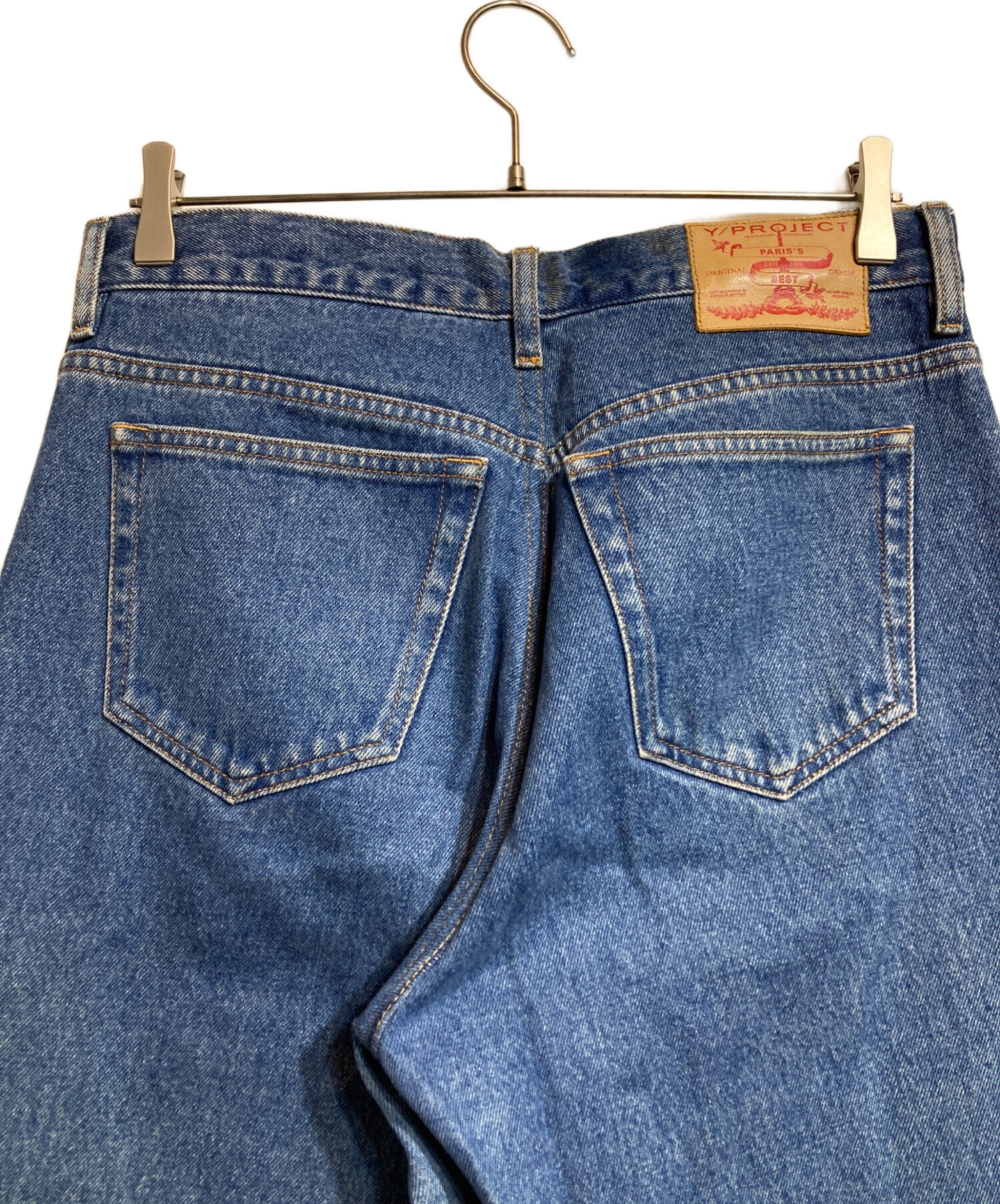 Y/project カウボーイデニム　サイズ26 中古・古着通販】Y/project (ワイ プロジェクト) カウボーイデニム