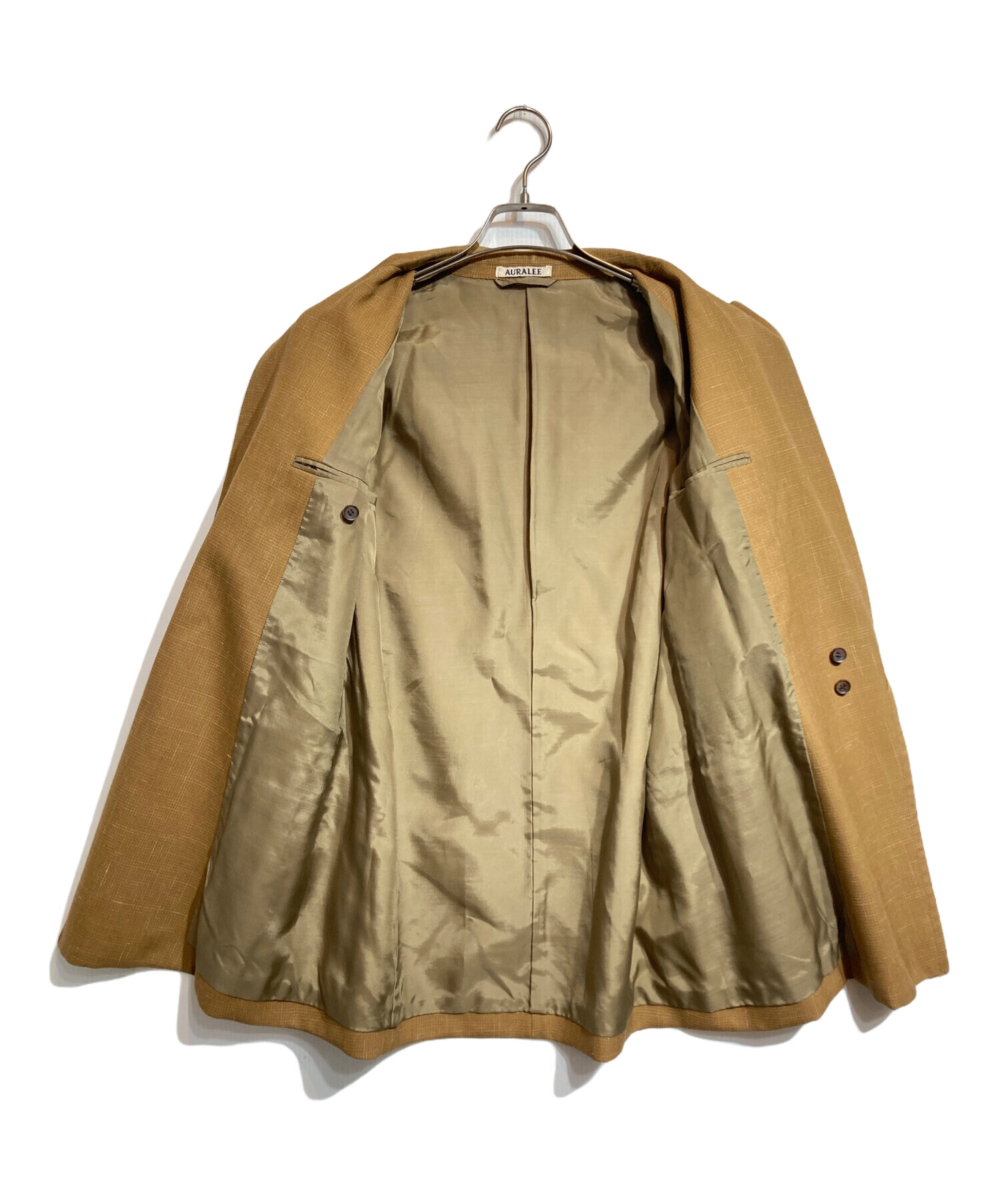 中古・古着通販】AURALEE (オーラリー) WOOL CUPRA LINEN CLOTH JACKET