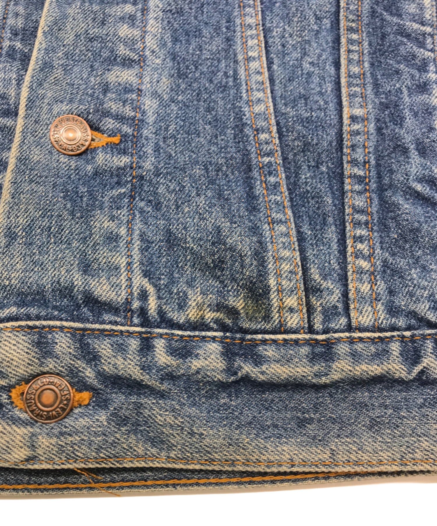 中古・古着通販】LEVI'S (リーバイス) 90'Sデニムジャケット ブラック