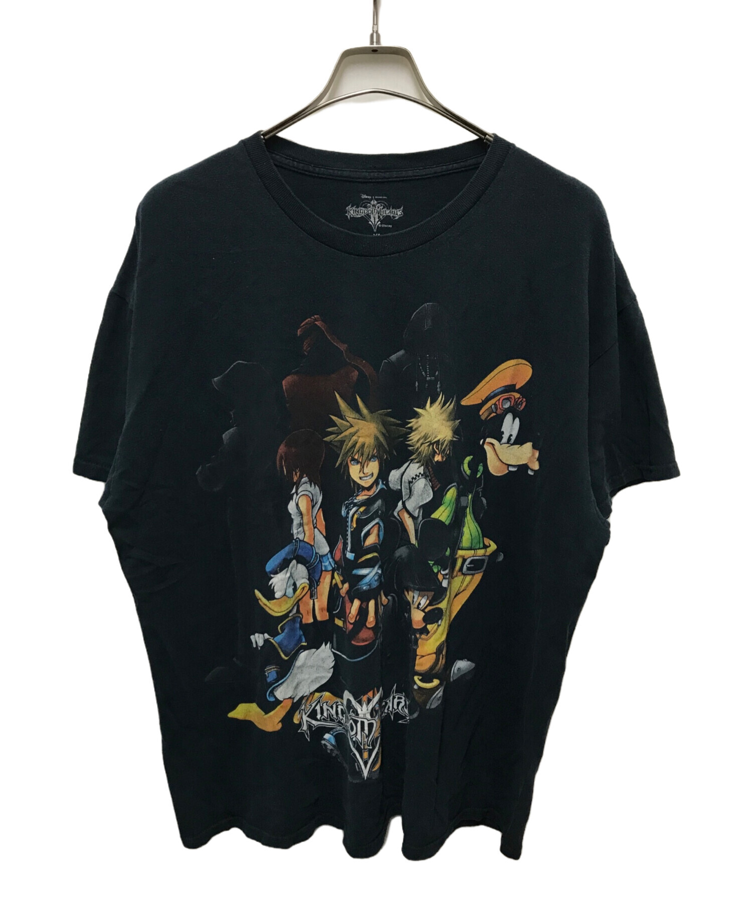 中古・古着通販】KINGDOM HEARTS (キングダムハーツ) ゲームプリントT