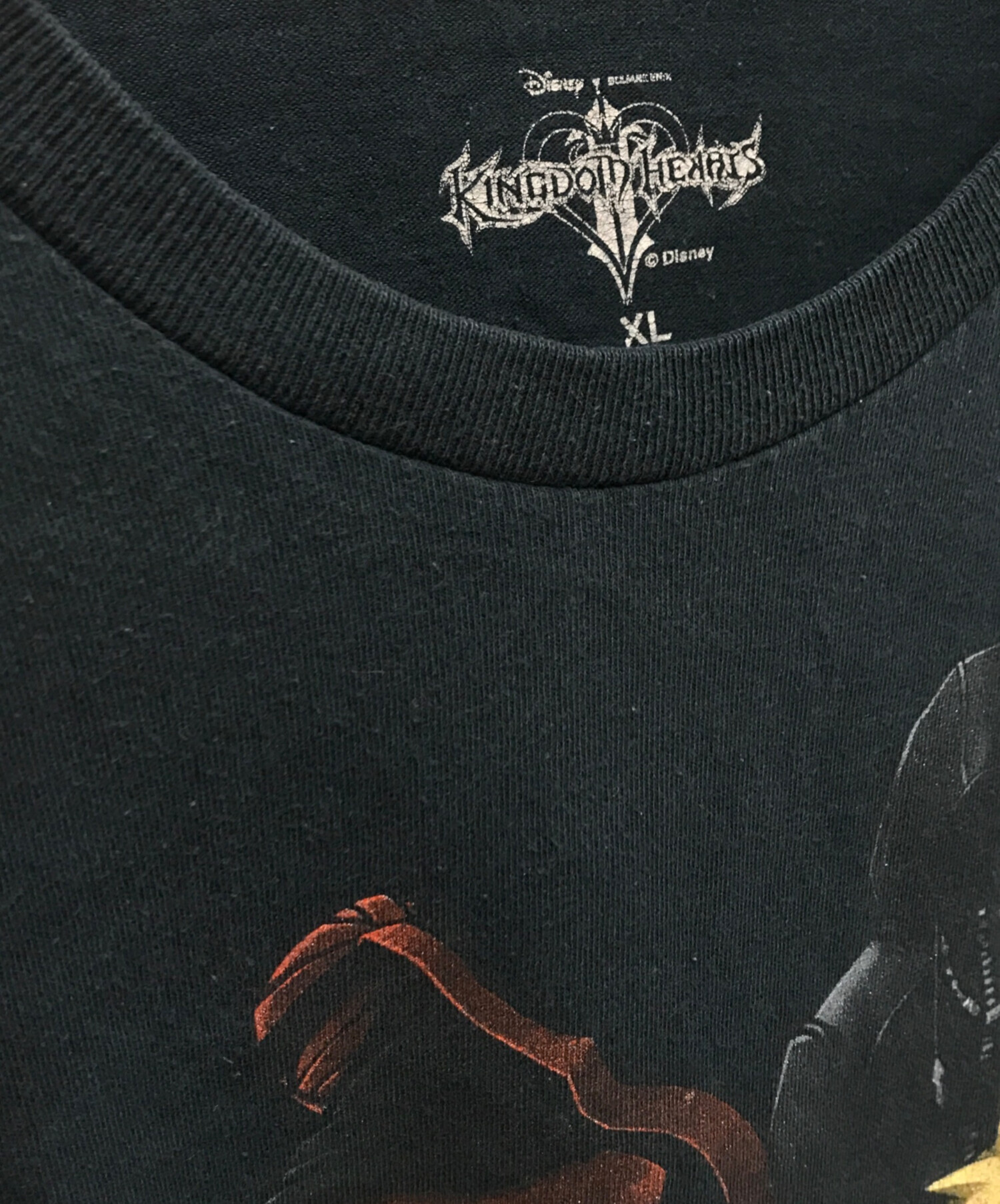 中古・古着通販】KINGDOM HEARTS (キングダムハーツ) ゲームプリントT