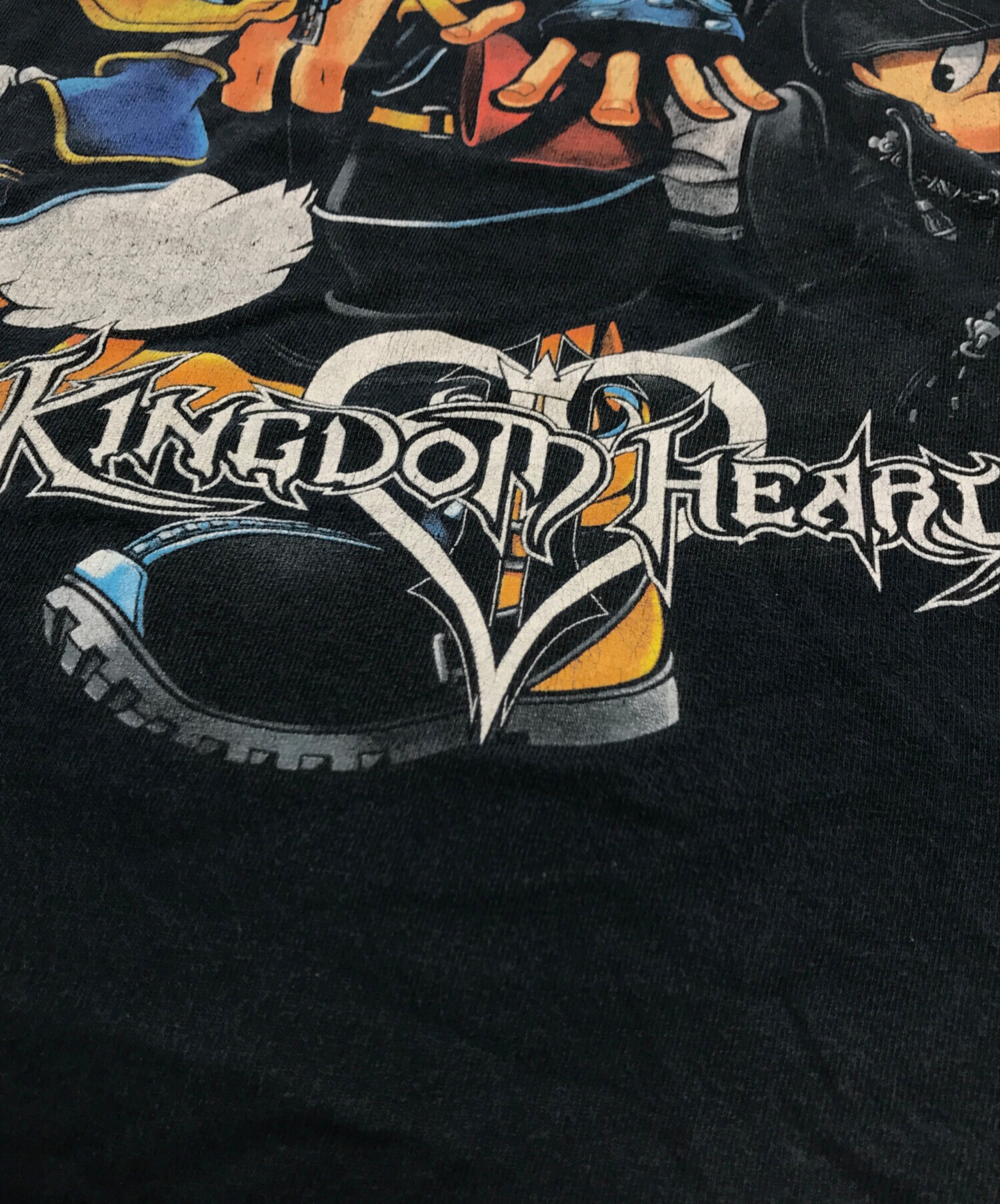 中古・古着通販】KINGDOM HEARTS (キングダムハーツ) ゲームプリントT