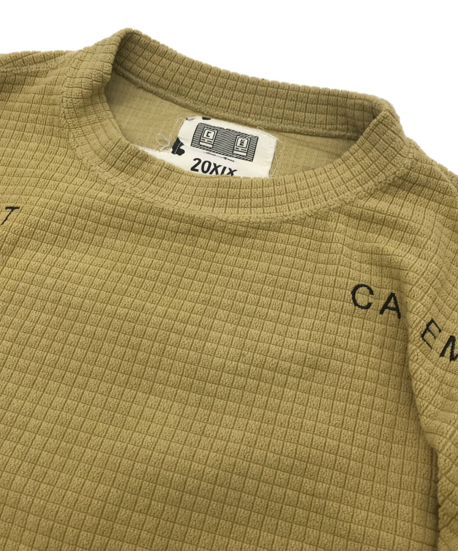 C.E NECK CREW FREECE BLOCK CAVEMPT 【公式通販】