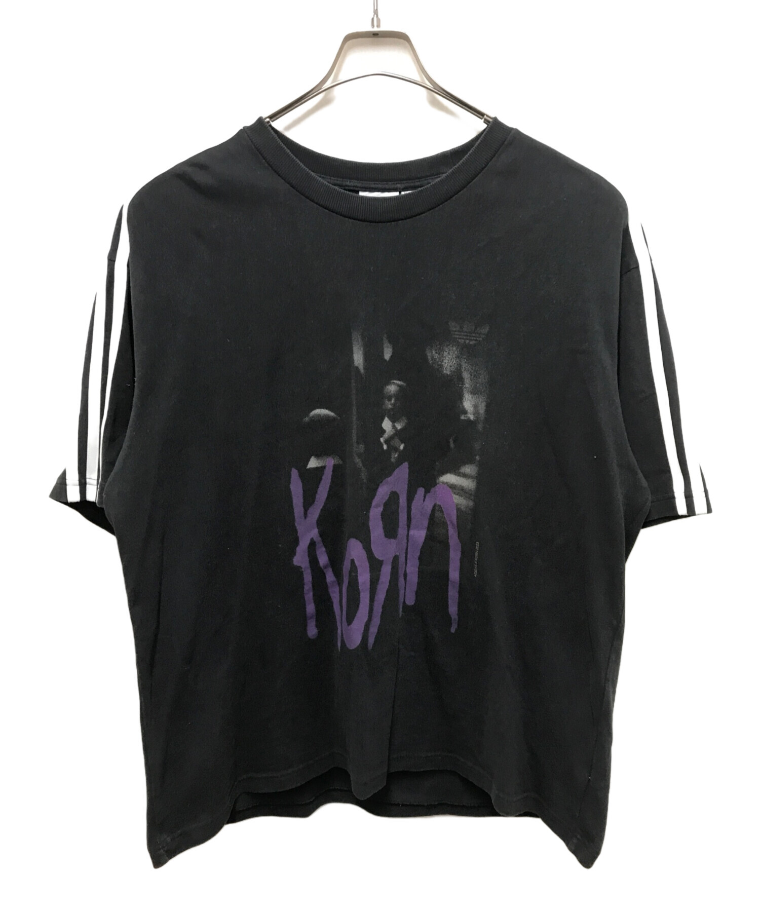 中古・古着通販】adidas (アディダス) Korn (コーン) Graphic Tee 