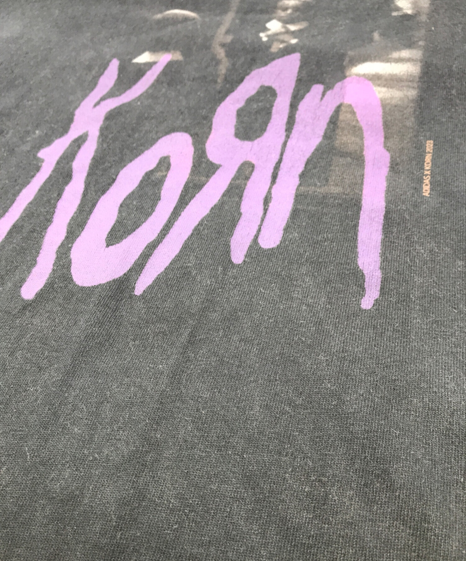 中古・古着通販】adidas (アディダス) Korn (コーン) Graphic Tee 