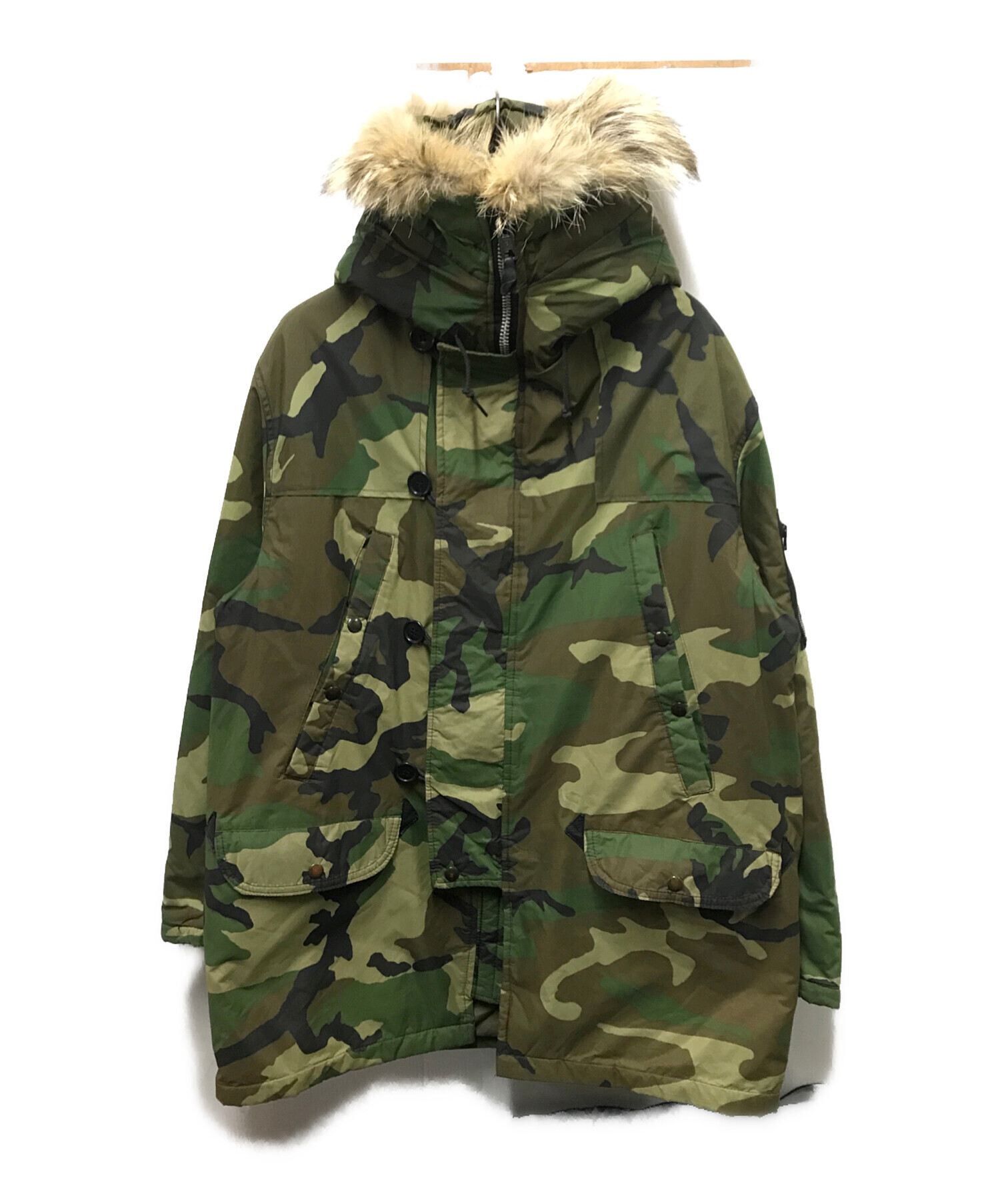 中古・古着通販】stussy (ステューシー) カモフラN-3Bジャケット