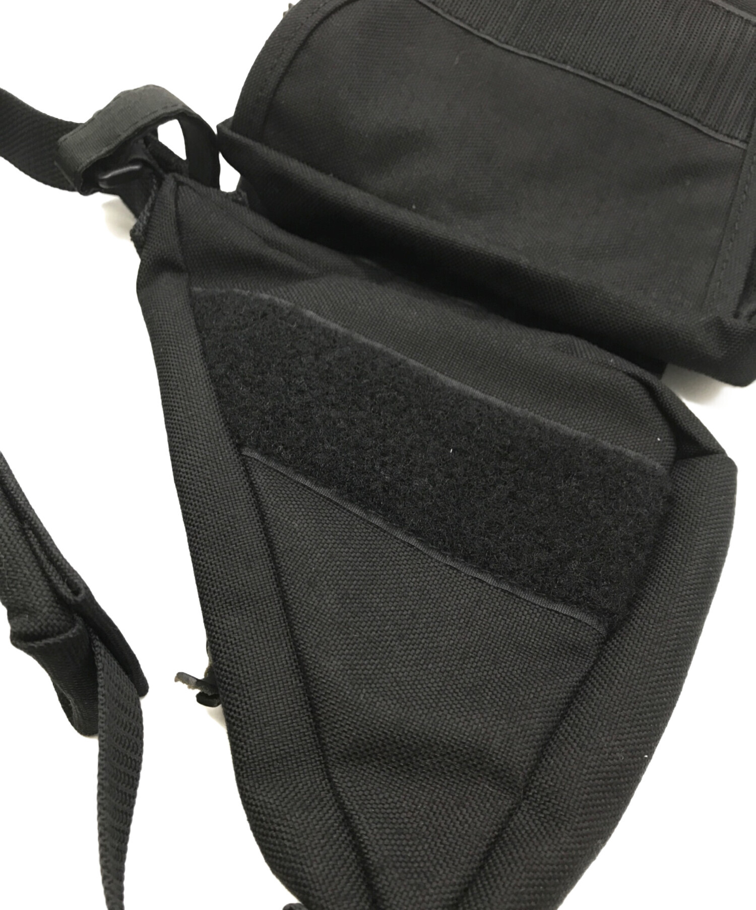 中古・古着通販】AURALEE (オーラリー) NYLON SADDLE BAG ブラック