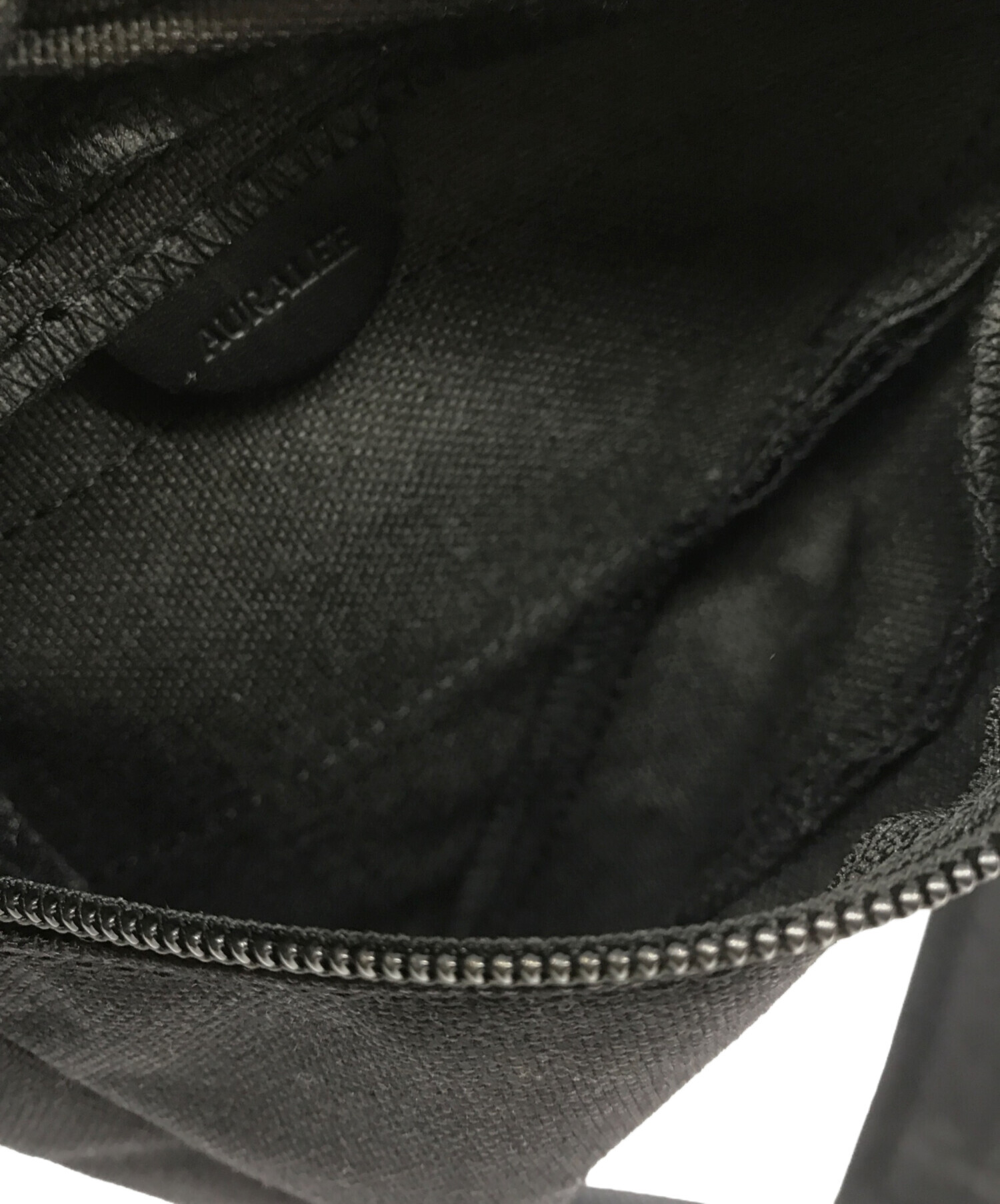 中古・古着通販】AURALEE (オーラリー) NYLON SADDLE BAG ブラック 