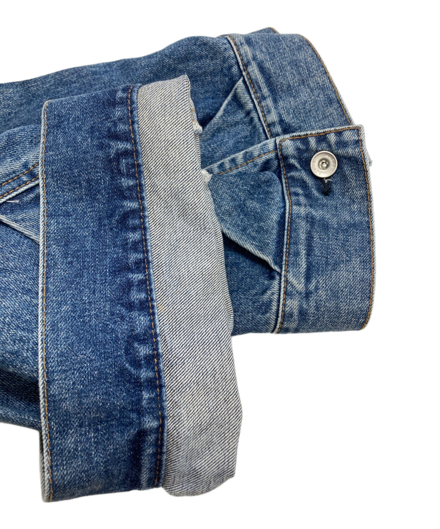 sacai サカイジップデザイン　フレアデニムジャケット Gジャン sacai サカイジップデザインフレアデニムジャケット Gジャン