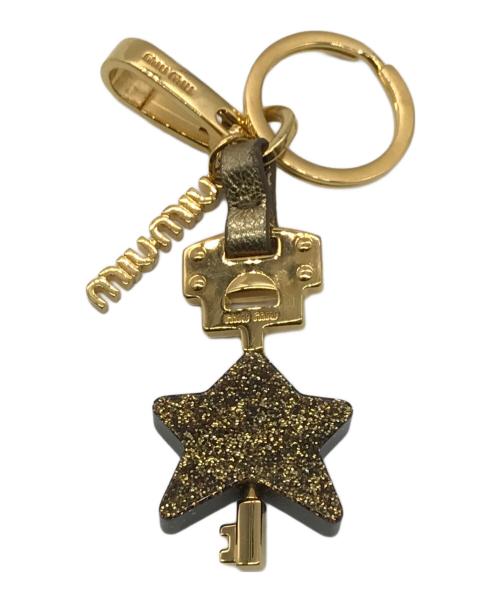 中古・古着通販】MIU MIU (ミュウミュウ) スターラメバックチャーム