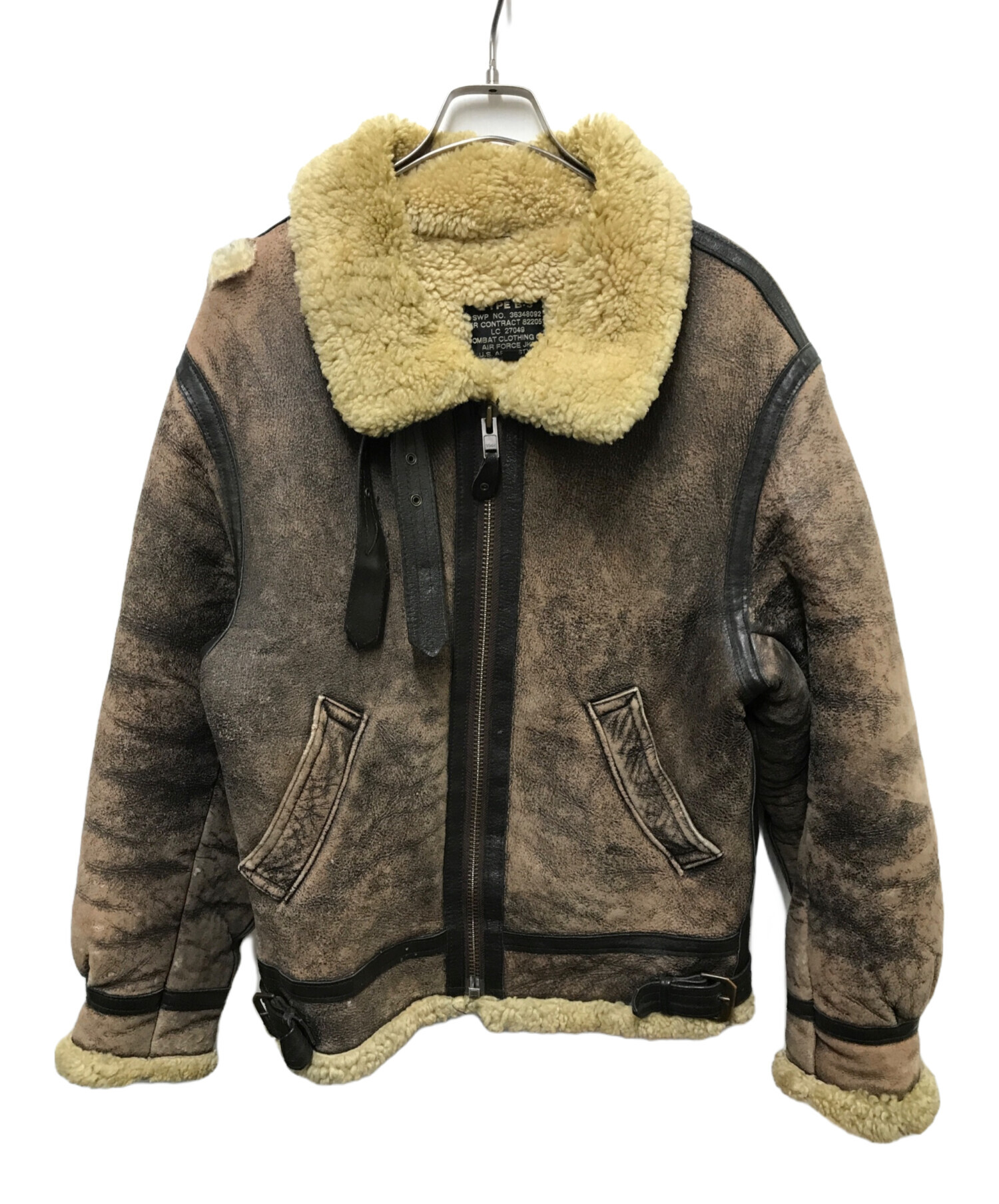 美品 COMBAT CLOTHING CO. B-3 フライトジャケット M 中古・古着通販】COMBAT CLOTHING (コンバット クロージング) TYPE B-3