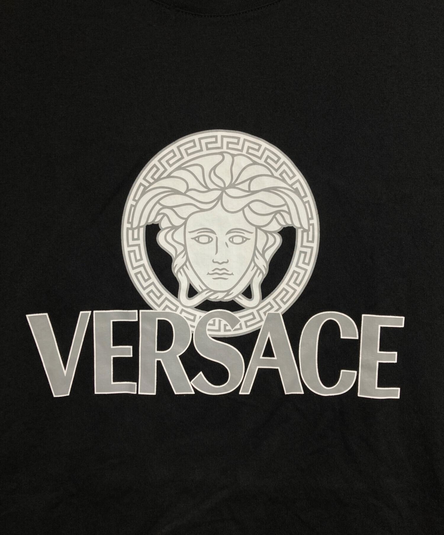 中古・古着通販】VERSACE (ヴェルサーチェ) メドゥーサロゴTシャツ