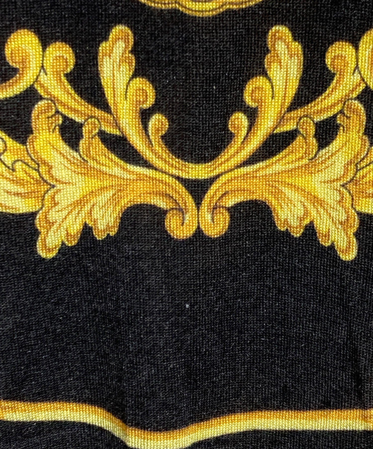 中古・古着通販】VERSACE (ヴェルサーチェ) ニット シルク ポロ シャツ