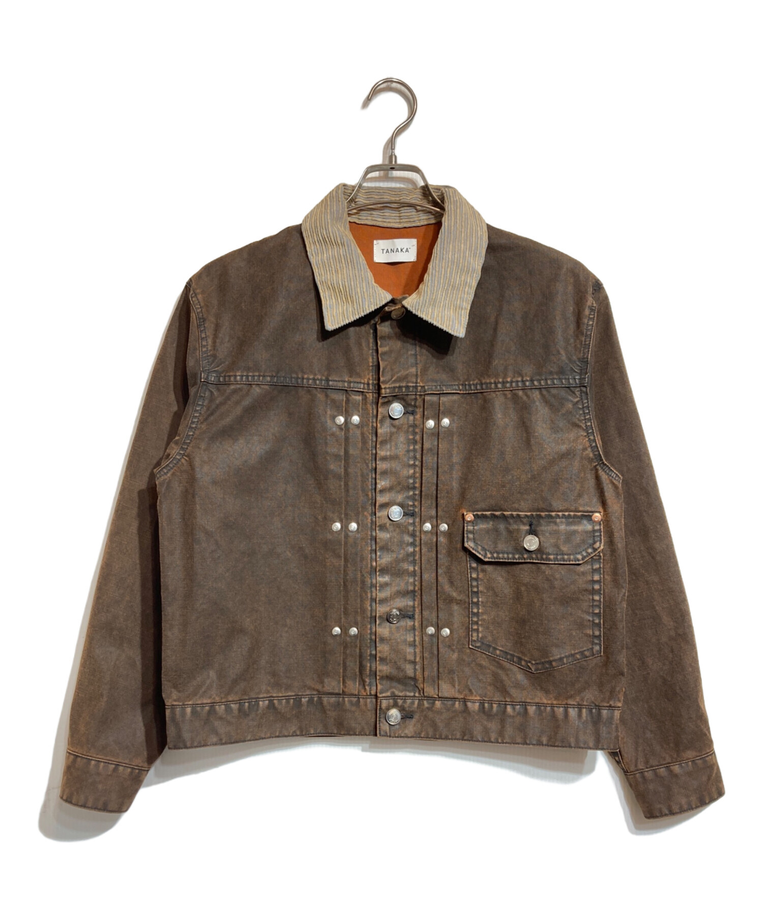 中古・古着通販】TANAKA (タナカ) NEW CLASSIC JEAN JACKET ブラウン