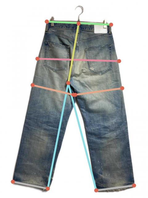パンツ Ron Herman 10years Aging Wide Fit Denim 中古・古着通販】Ron Herman (ロンハーマン) 10years Aging Wide Fit