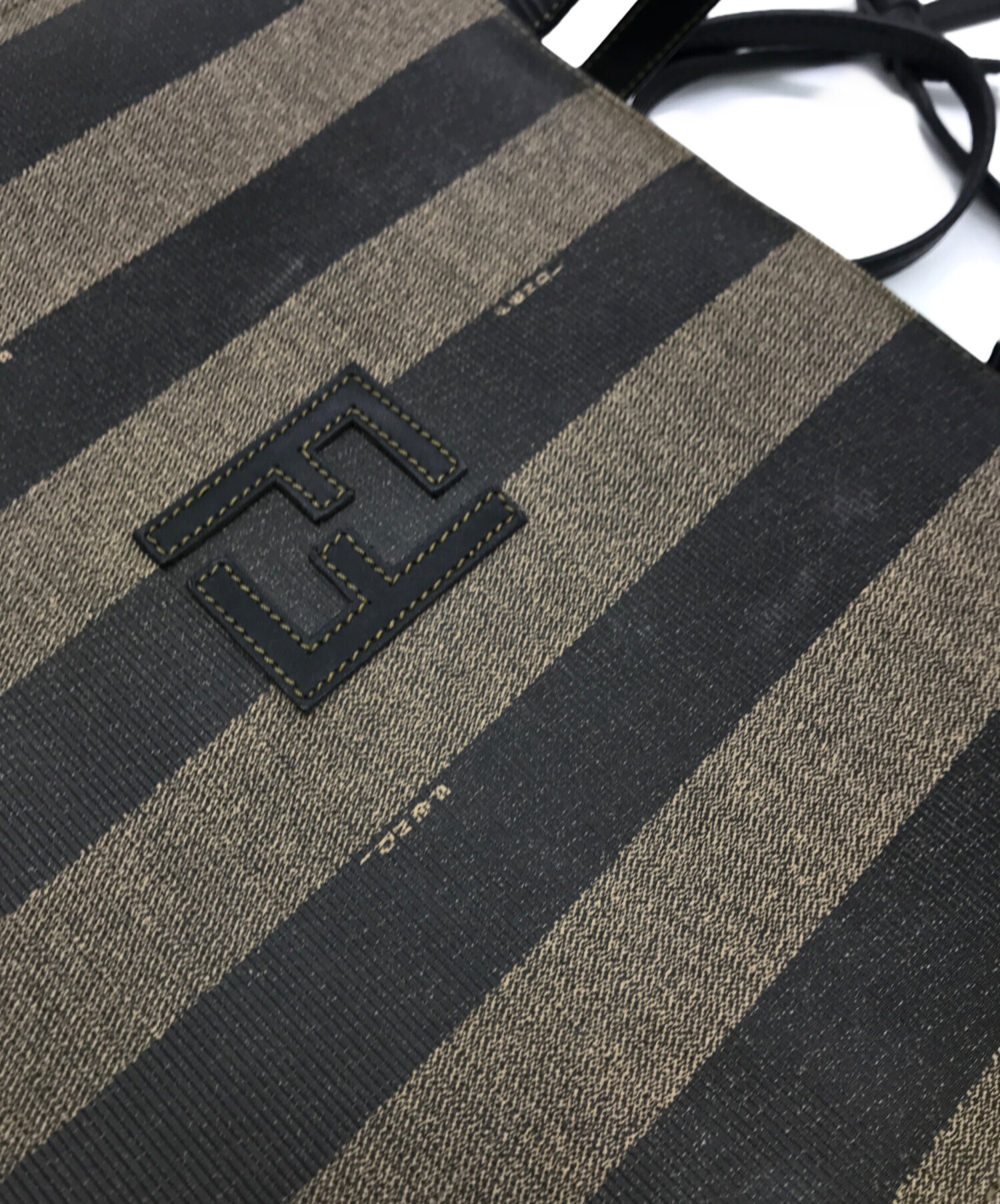 中古・古着通販】FENDI (フェンディ) ペカン柄トートバッグ ブラウン 