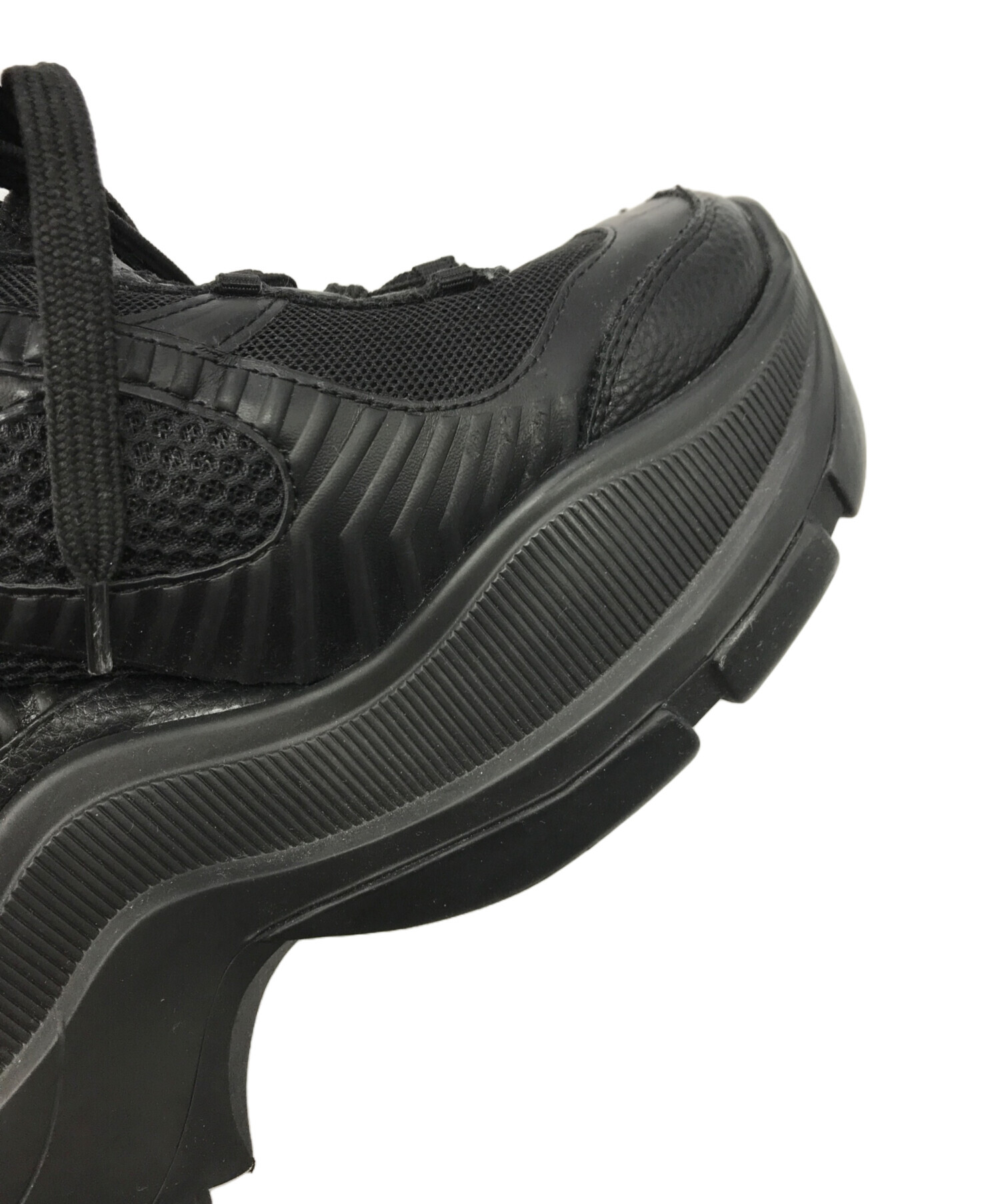 中古・古着通販】YELLO (イエロ) KERRI SABOT SNEAKERS ブラック