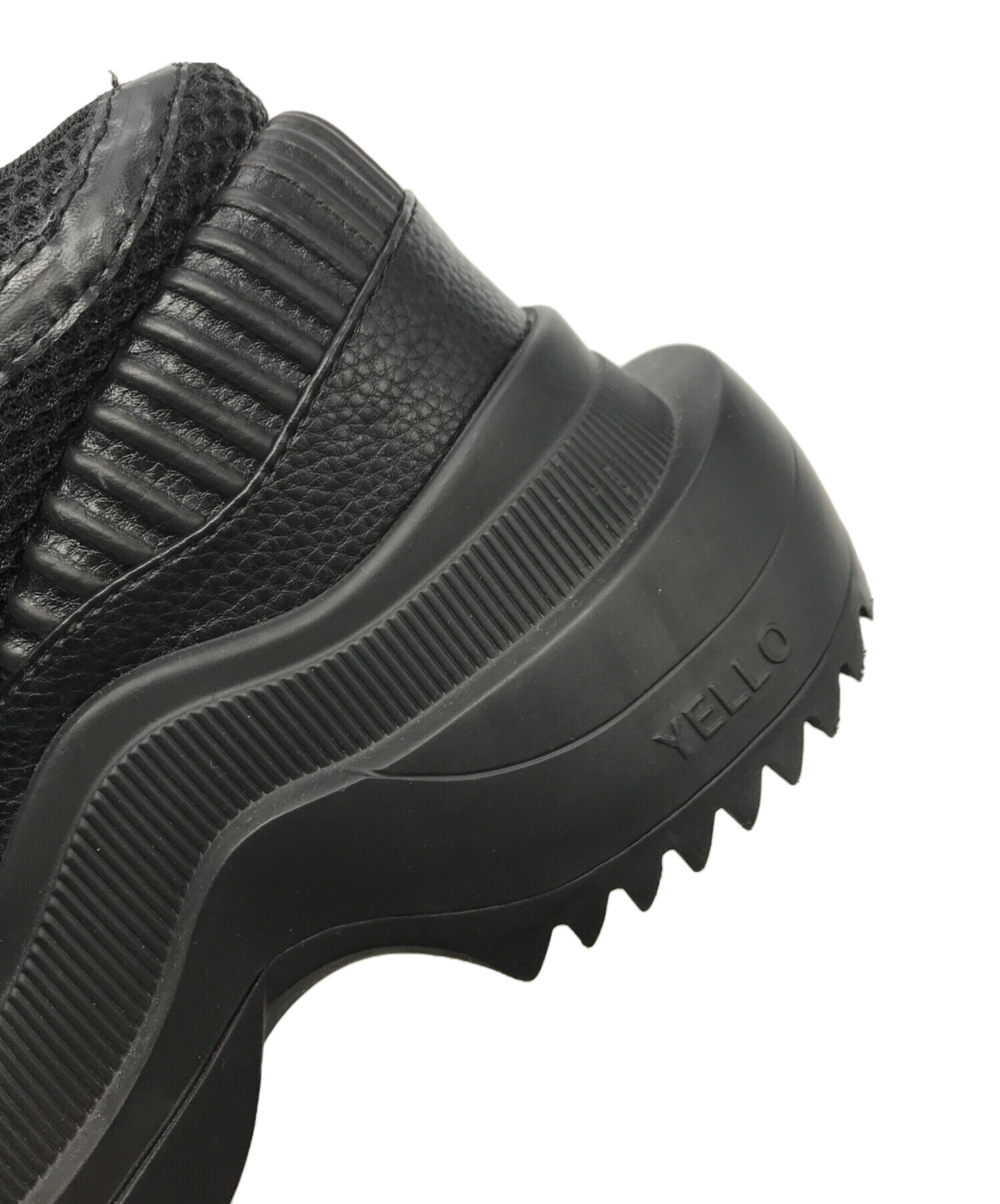 中古・古着通販】YELLO (イエロ) KERRI SABOT SNEAKERS ブラック