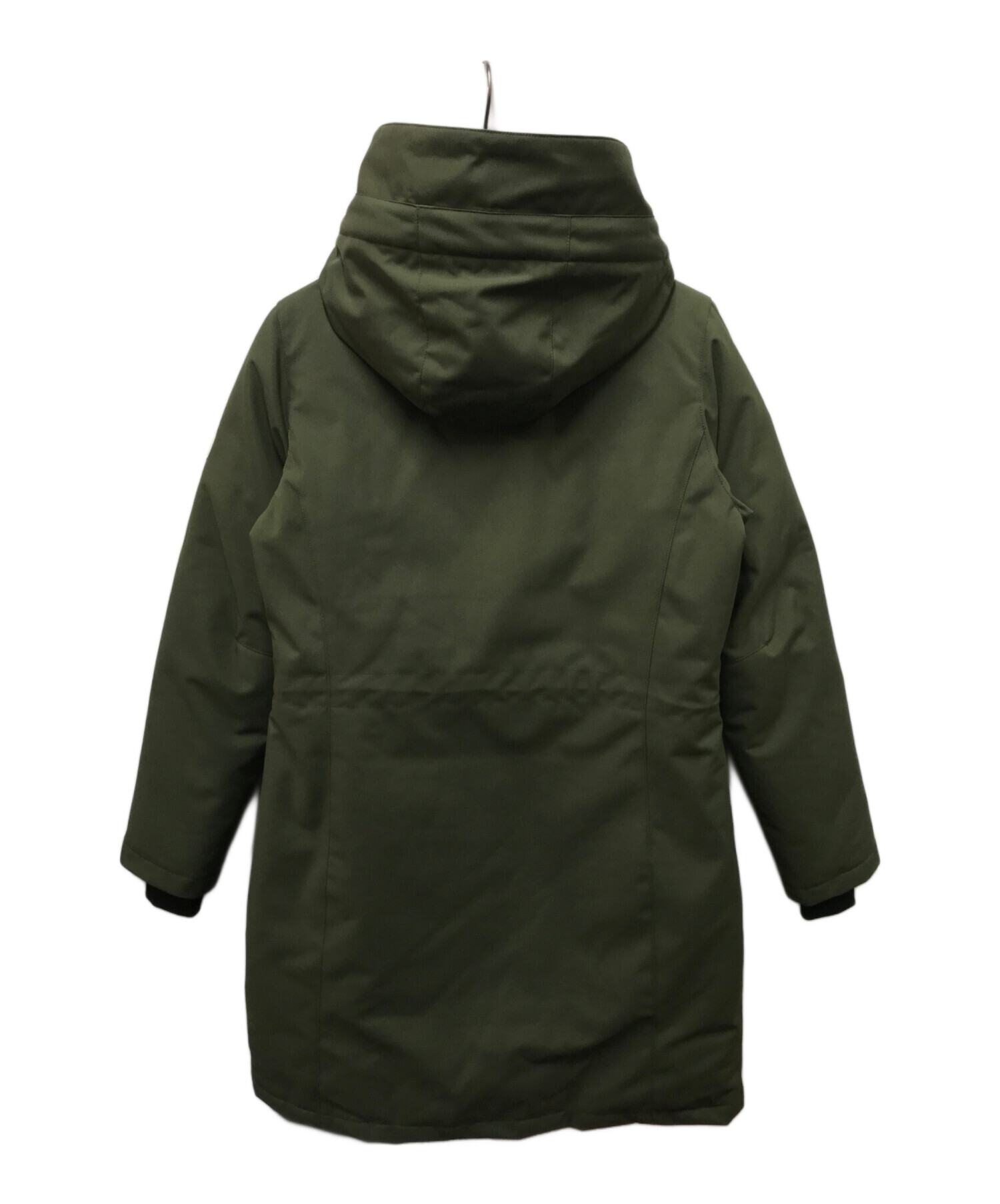 中古・古着通販】QUARTZ (クオーツ) ダウンコート グリーン サイズ:S 