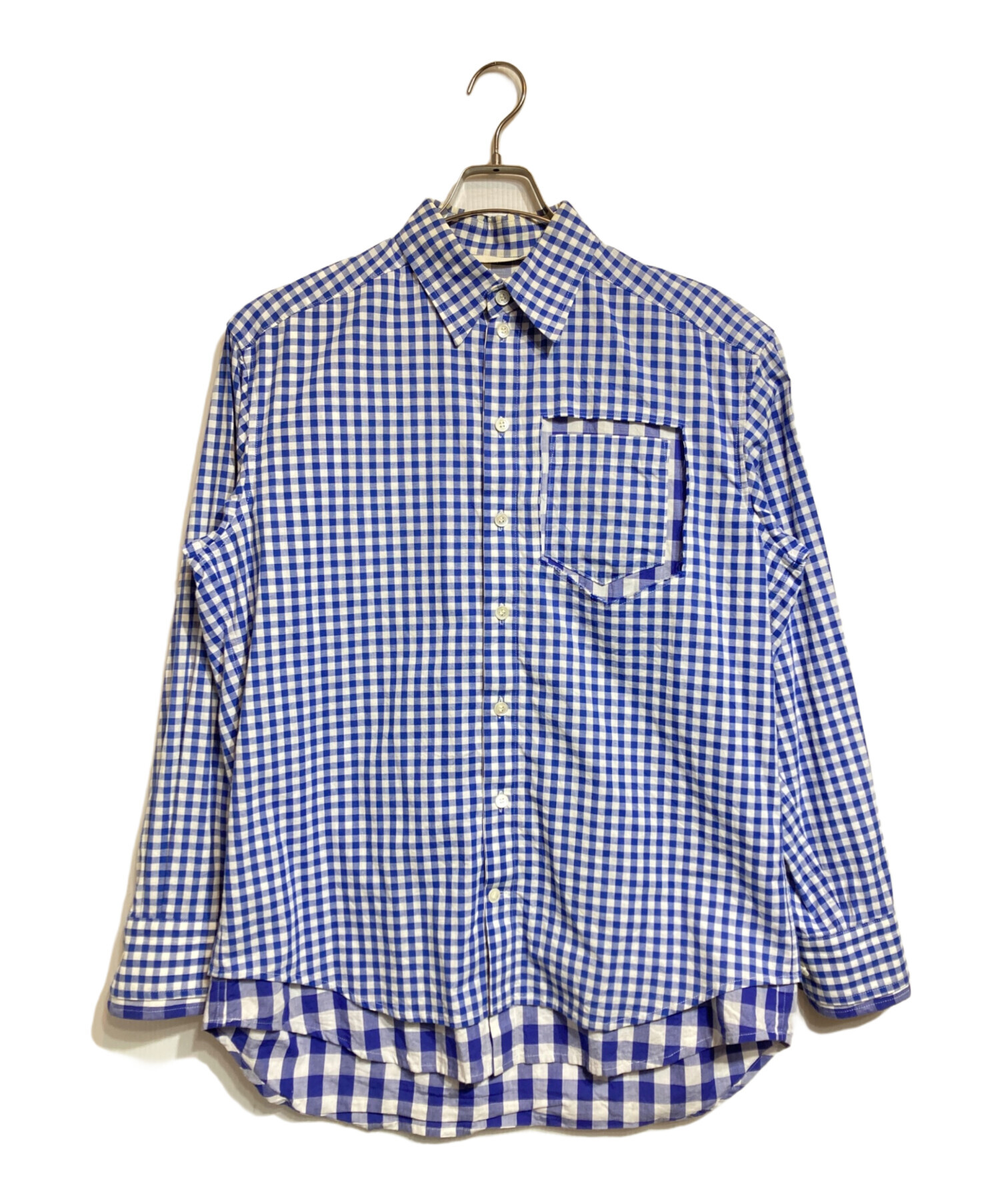 中古・古着通販】TSTS (ティーエスティーエス) LAYERED DOUBLE GINGHAM