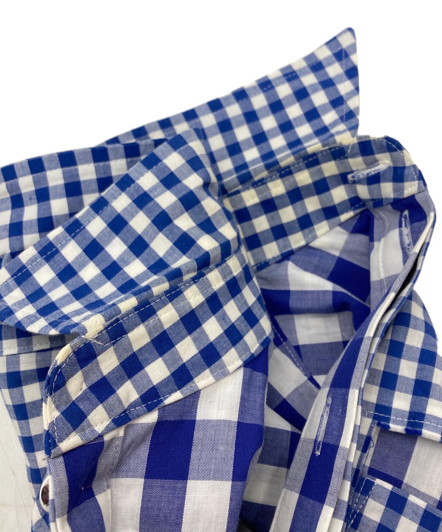 中古・古着通販】TSTS (ティーエスティーエス) LAYERED DOUBLE GINGHAM 