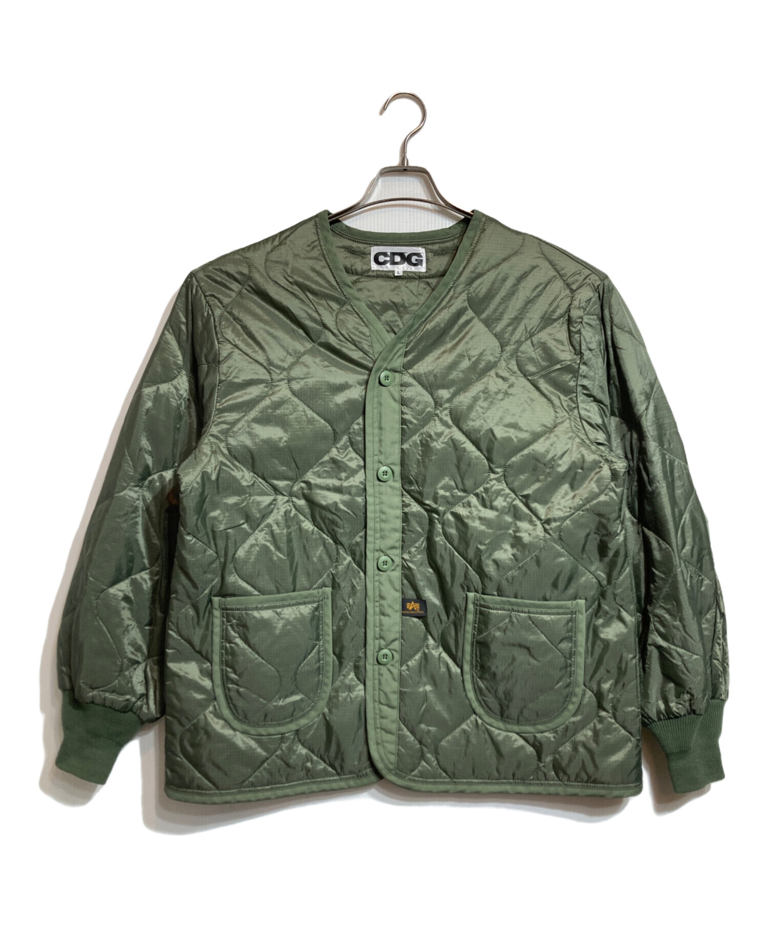 CDG * alpha industries コラボ　キルティングジャケット CDG * alpha industries コラボ キルティングジャケット CDG x