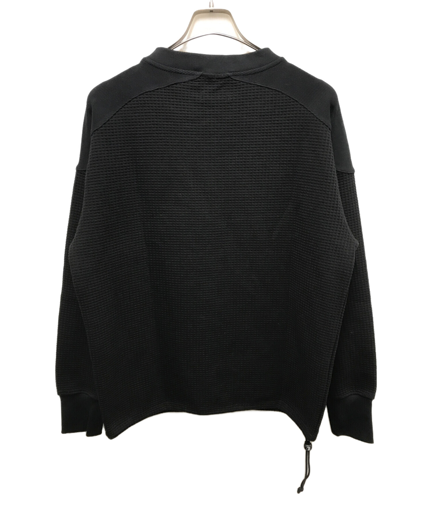 中古・古着通販】FAF (エフエーエフ) サーマルカットソー ブラック 