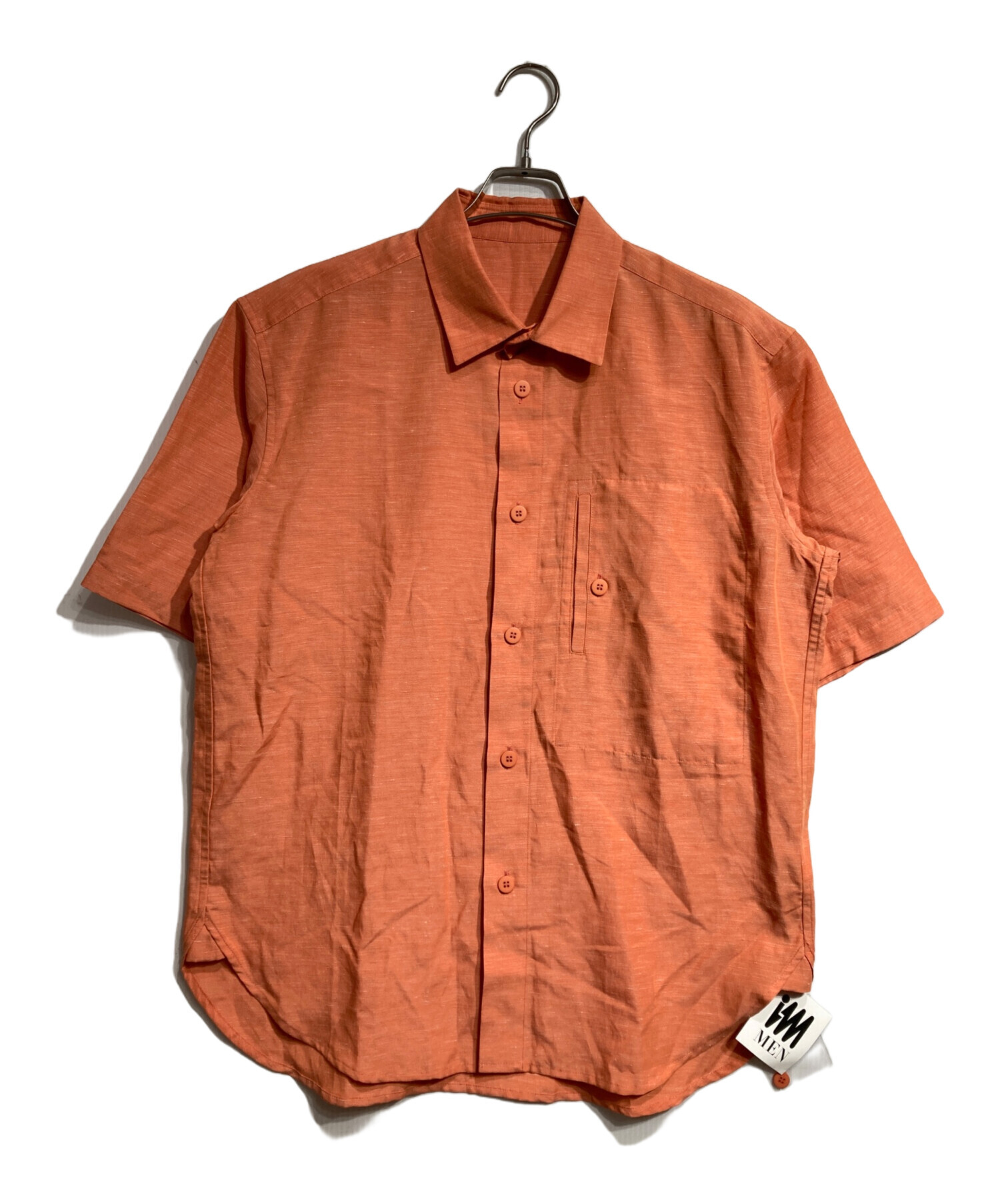 中古・古着通販】IM MEN (アイム メン) 絣リネンS/Sシャツ/Ikat