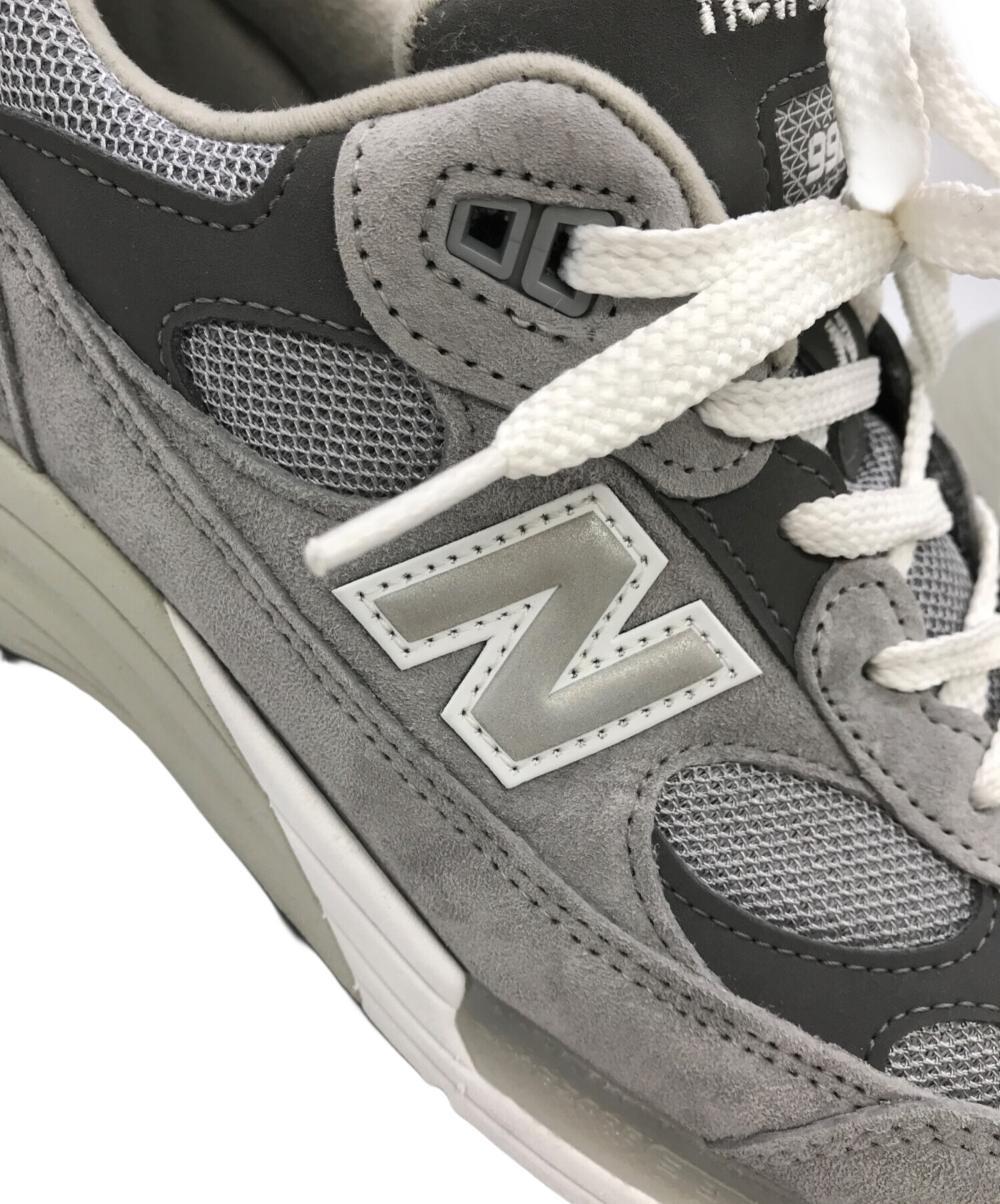 NEW BALANCE◇ローカットスニーカー/27cm/GRY/M990gry/古着/中古 NEW 