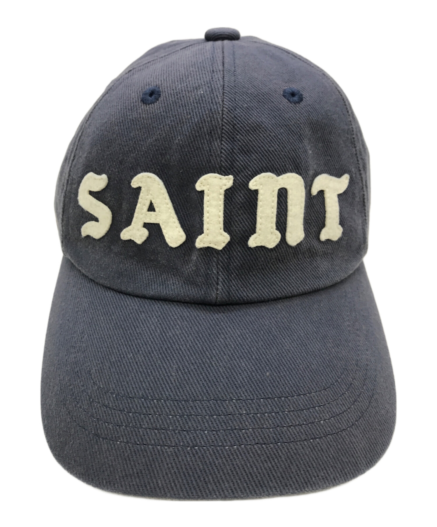 中古・古着通販】SAINT MICHAEL (セントマイケル) 6PANEL CAP ネイビー
